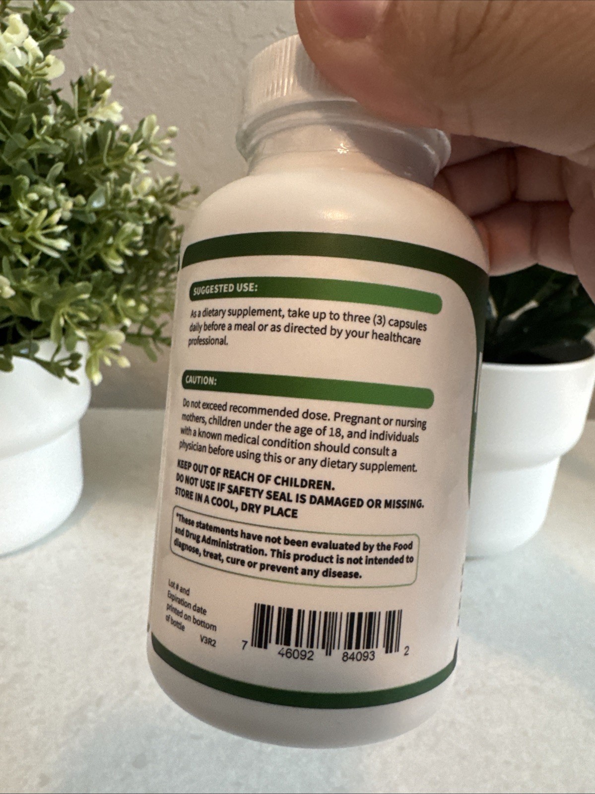 Moringa 1200mg: Immune & Gut Health Superfood Capsules | Pure Powder, Vegan