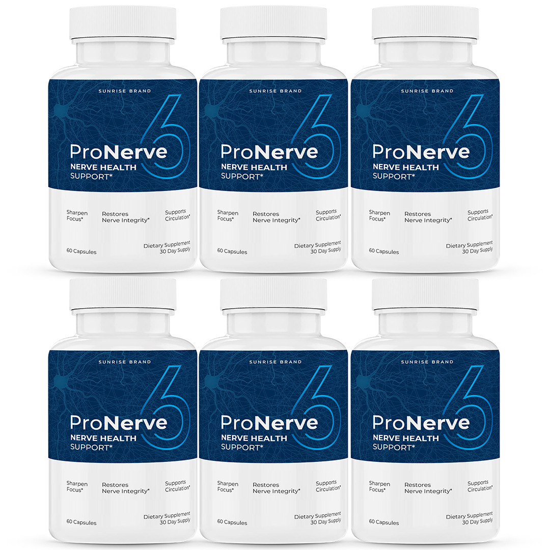 ProNerve 6 Nerve Health Supplement to Support Nerve Functions & Relief – 6 Pack
