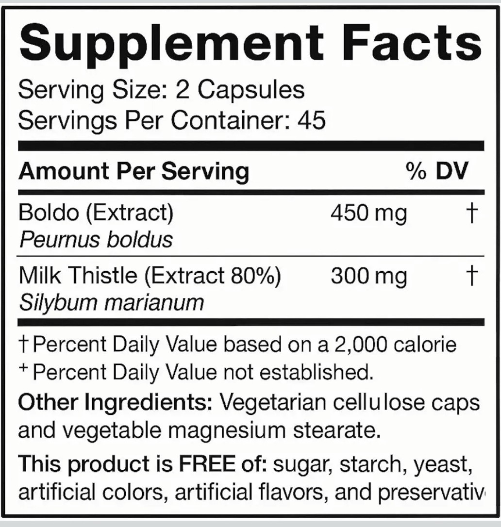 Manteniendo Tu Salud Limpiador Hígado & Vesícula, 90 Capsules
