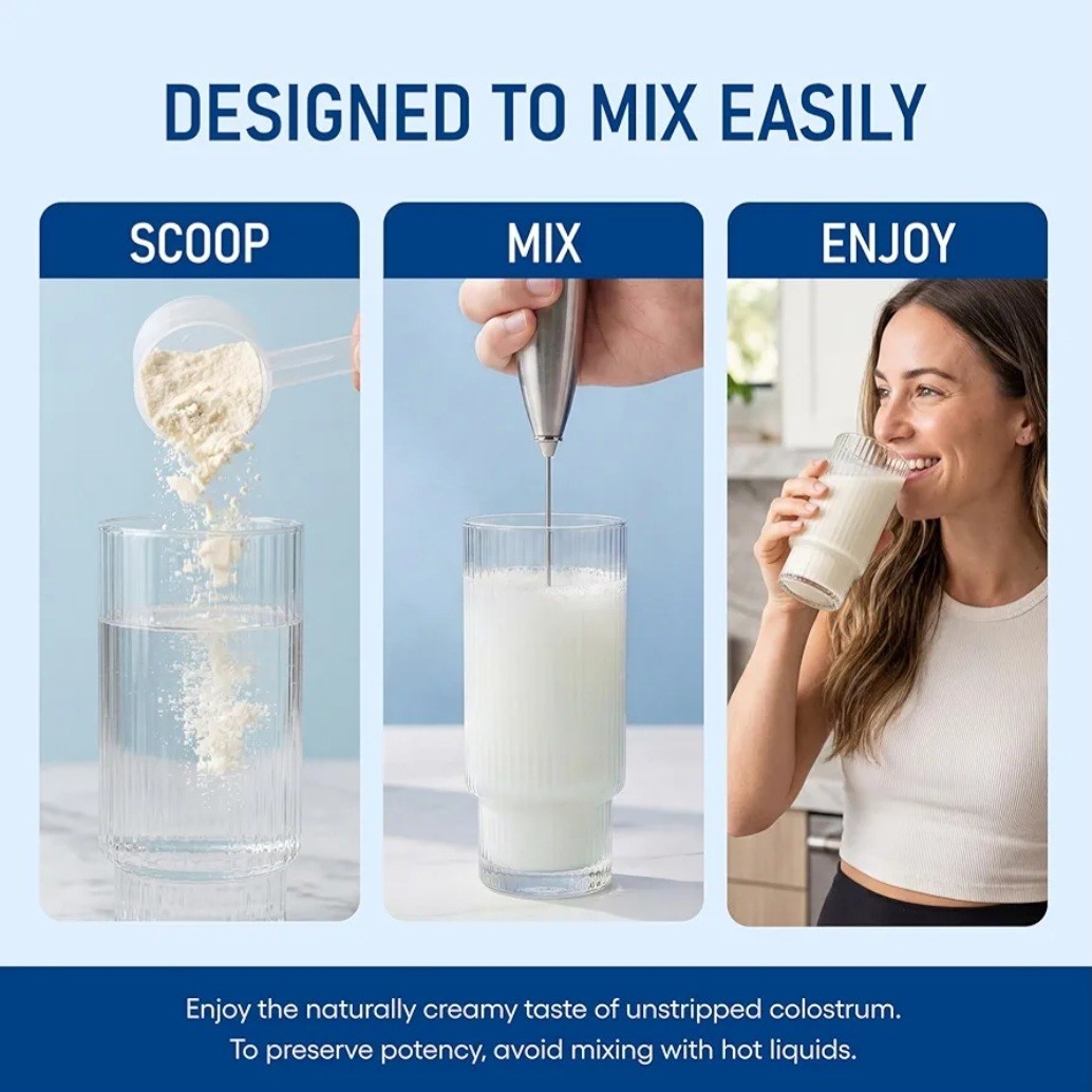 Physician’s CHOICE Colostrum Gold Powder First-Day Milking Gut & Immune 60 Serv