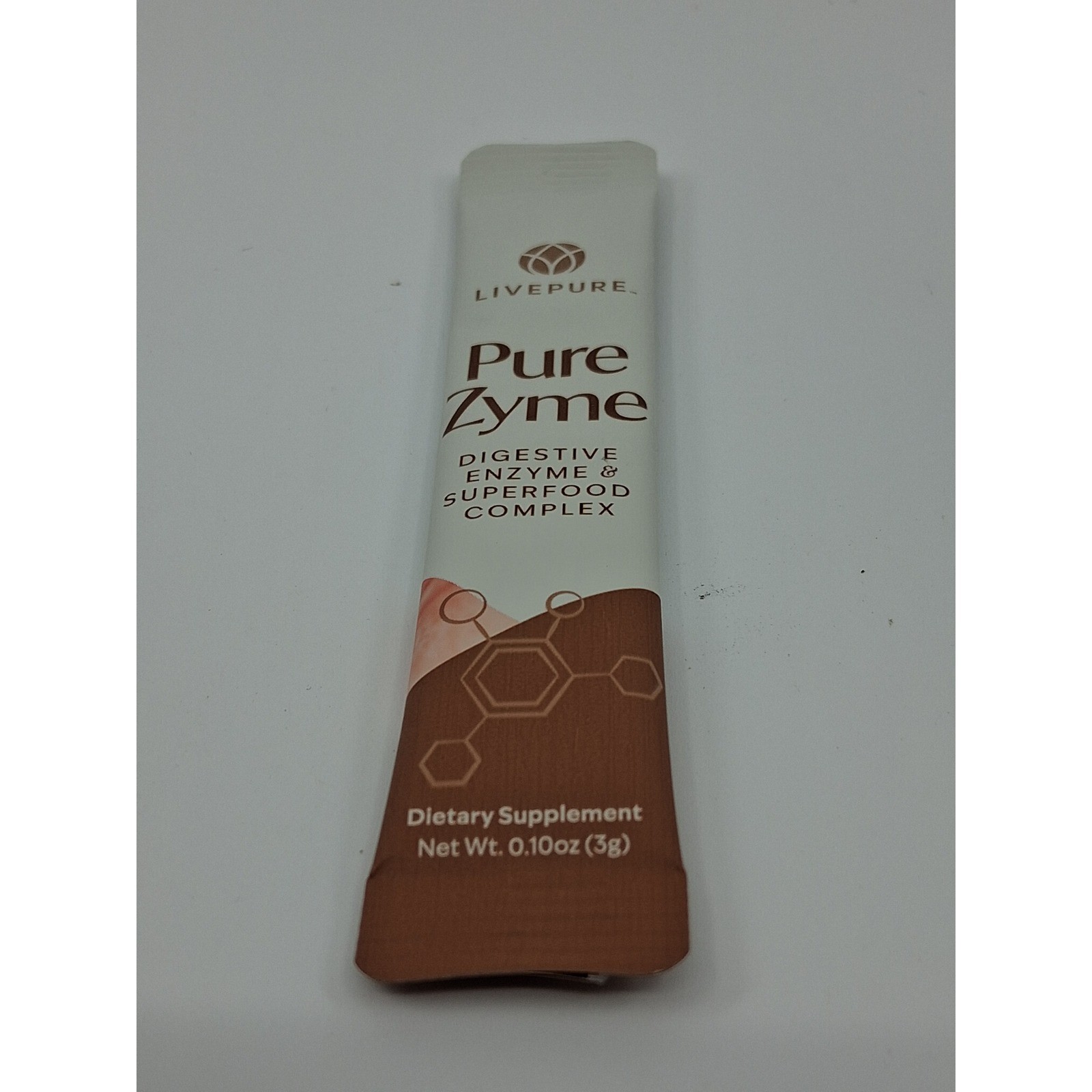 LivePURE PureZyme Digestive Enzyme & Superfood Complex 30 sticks EXP 11/2027