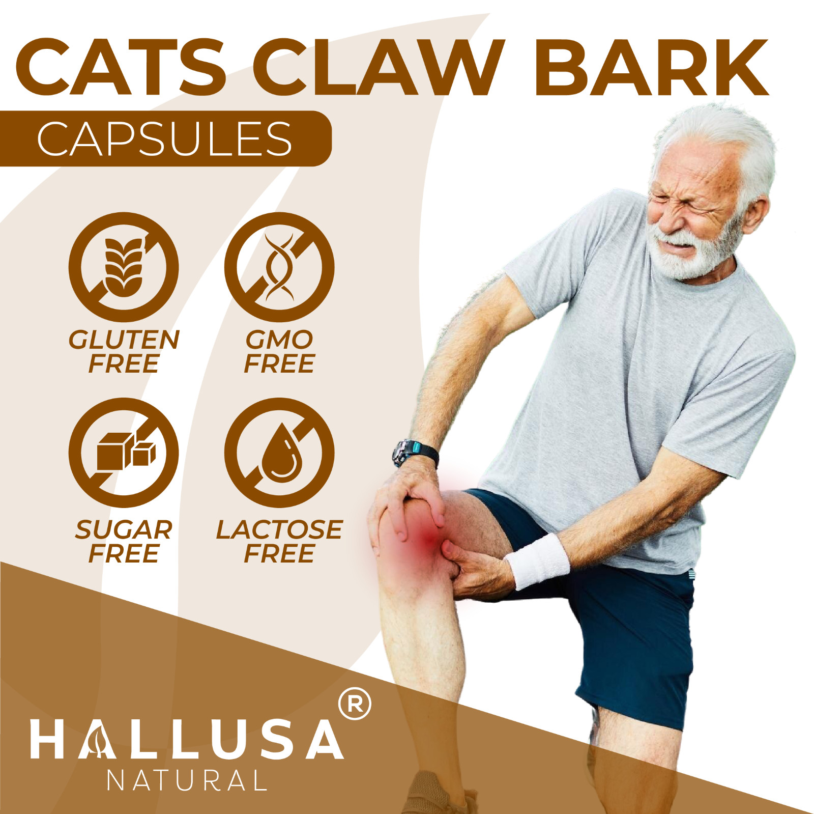 CAT’S CLAW – Immune Support – Joint Pain Treatment – Varicose Veins – 60 Cap