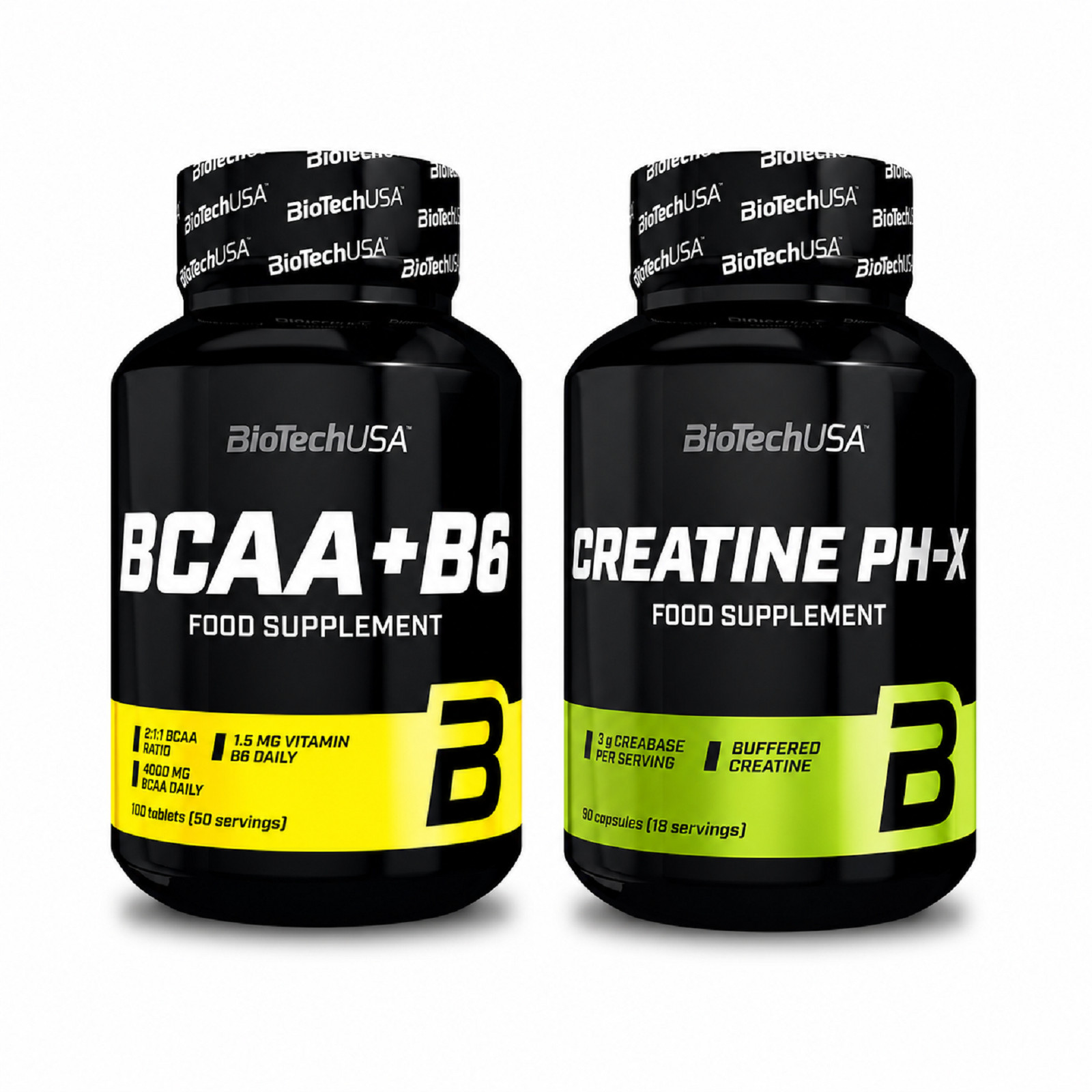 BCAA + VIT B6 + CREATINE PH-X – More energy Muscle growth Recovery Regeneration