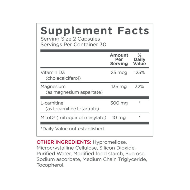 3 Packs MitoQ Heart Cardiovascular Support CoQ10 180 Capsules Ship from NZ