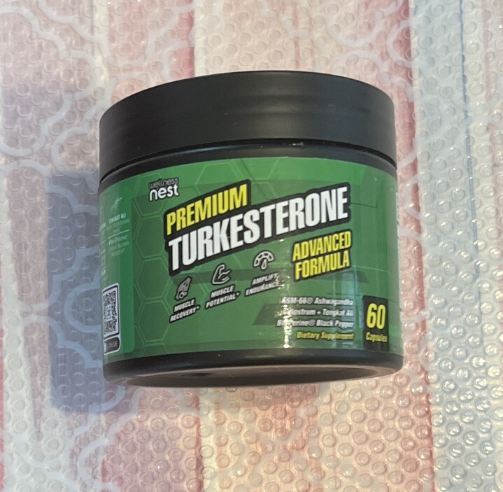 Nest Premium Turkesterone Advanced Formula 60 Caps BB 01/27