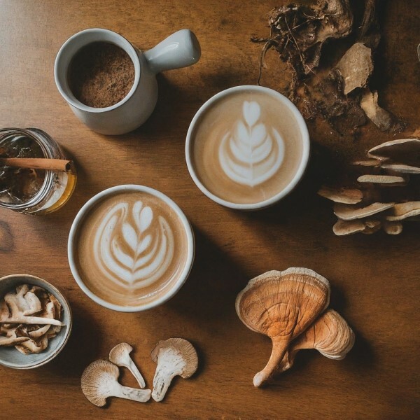 Coffee Mushroom Blend Medium Roast Powder | 8oz to 1lb | 100% Hand Crafted