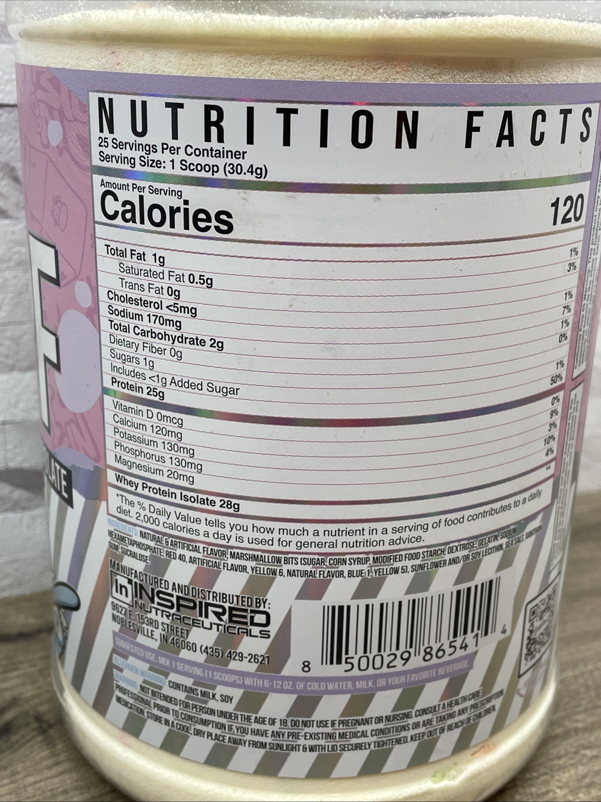 ISO-PF LIMYED CHARMZ Grass Fed Whey Protein Isolate Free from Hormones GMOs -HTF