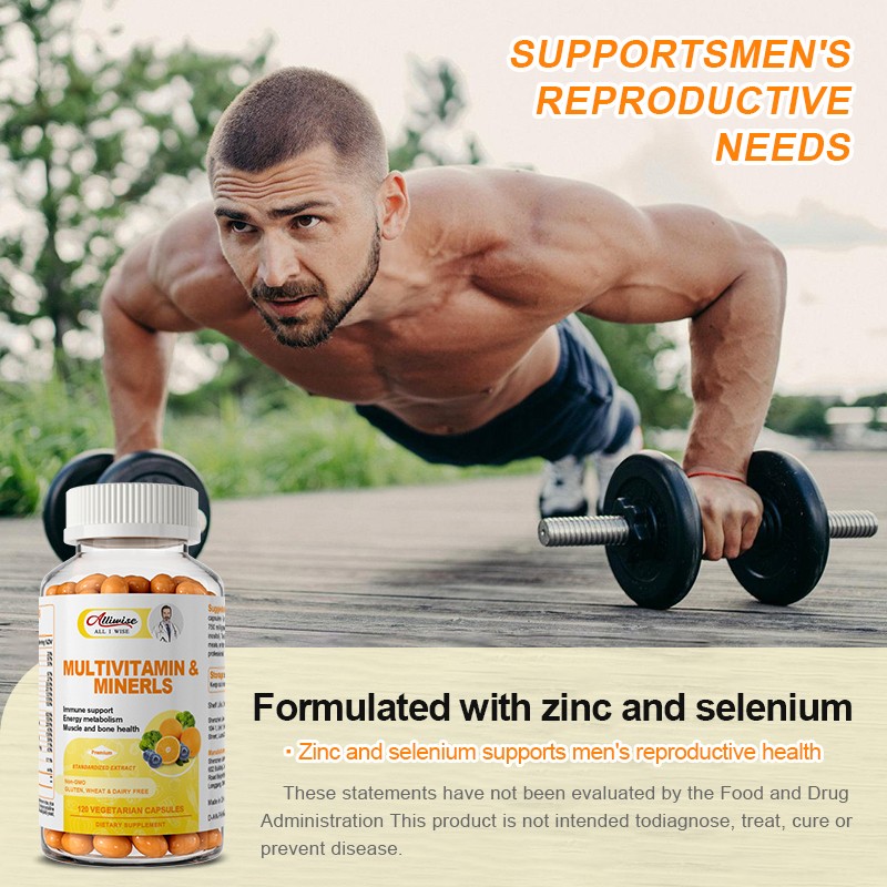 Multivitamin Highest Potency Daily Vitamins & Minerals Supplement 120 Capsules