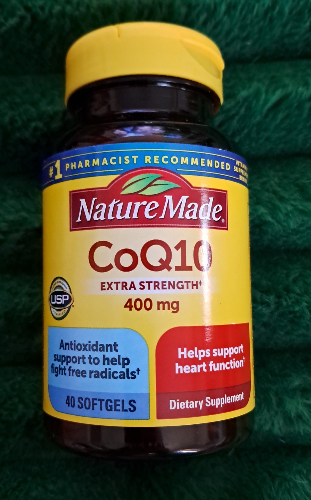 Nature Made CoQ10 400 mg 40 Softgels Heart Function & Antioxidant Support