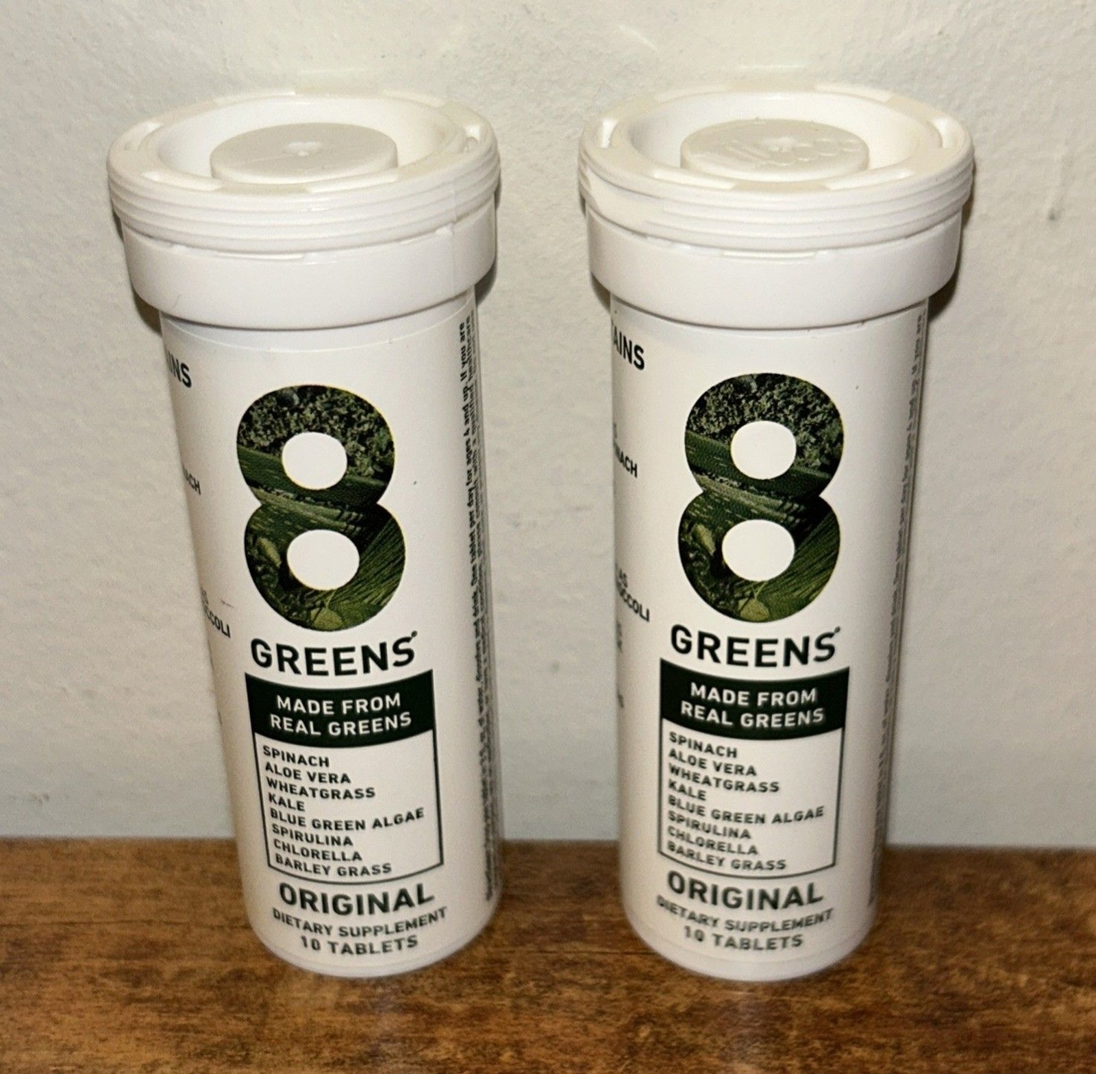 8 Greens Original 10 Tabs, Set of 2, Expires 1/2028