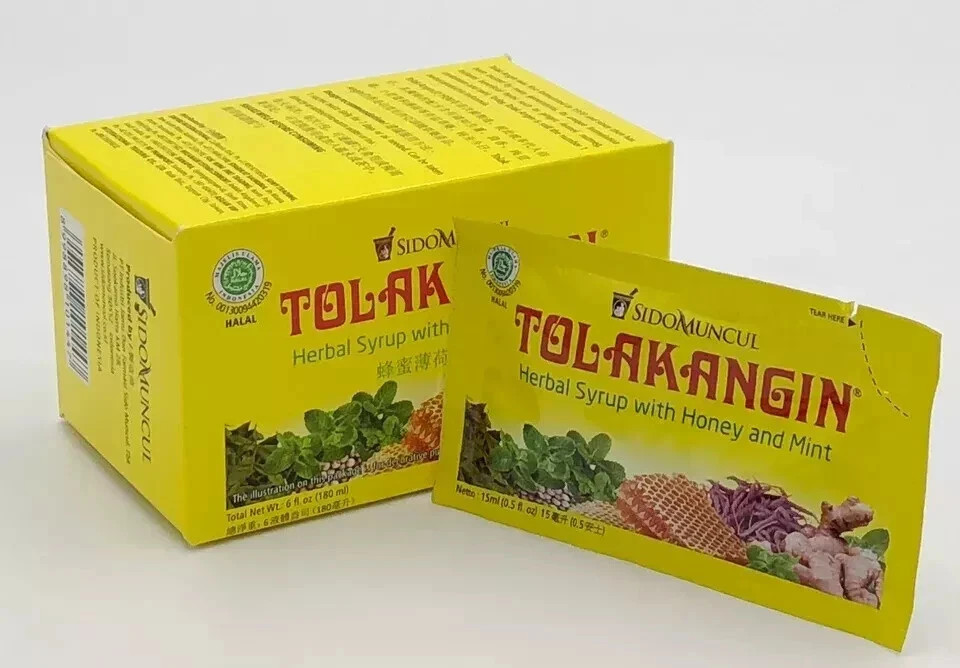 Tolak Angin Sido Muncul Supplement – Cough & Stamina Aid Drink for Cold & Travel