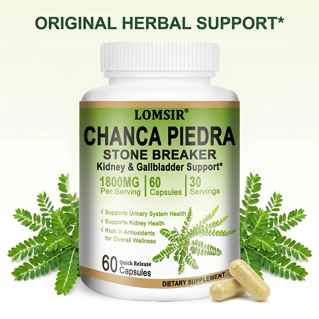 Chanca Piedra Capsules – Supports Liver and Kidney Health – 60 Capsules