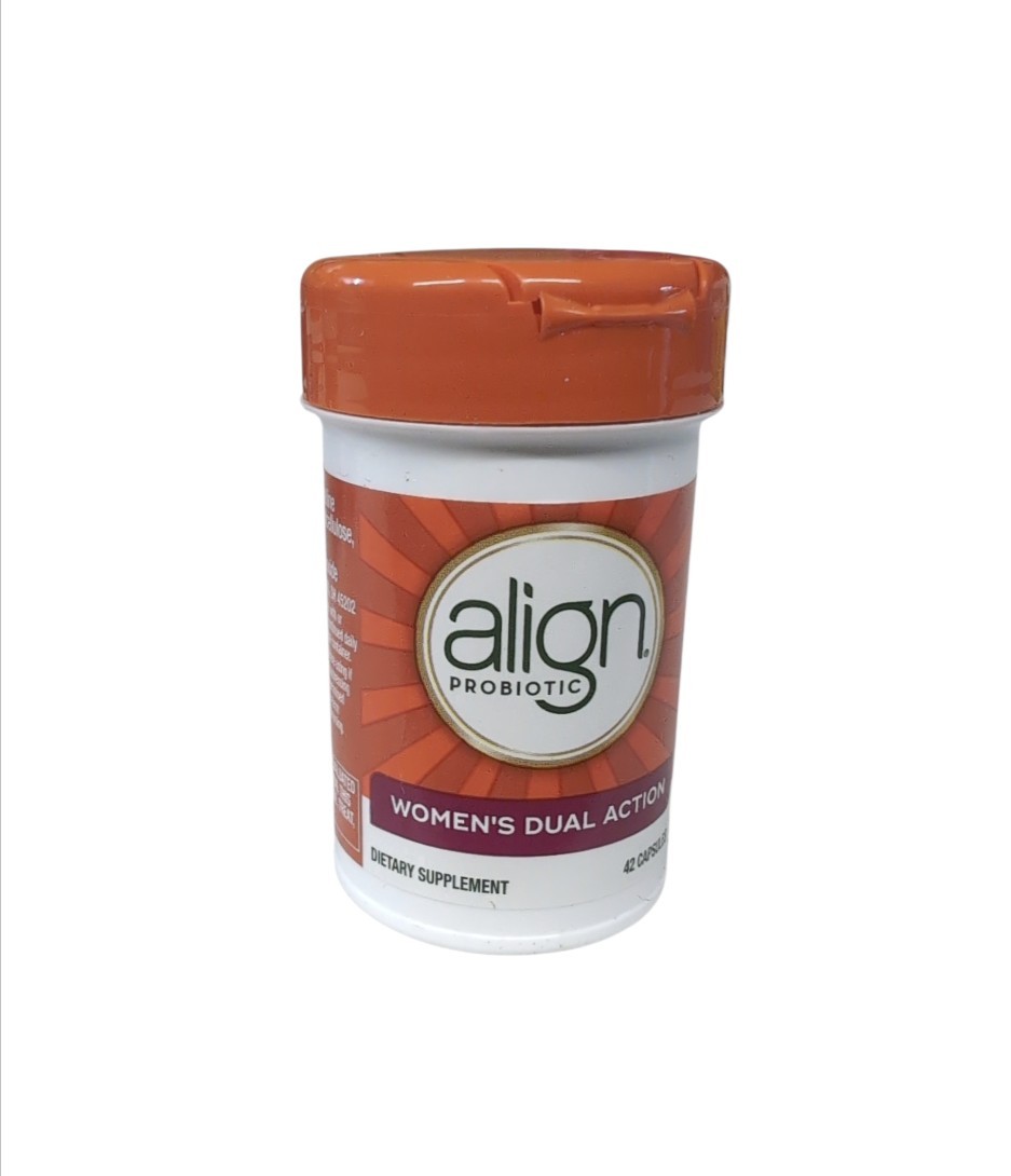 Align Probiotic Supplement Women’s Dual Action 42 count Exp 8/27 Sealed No Box