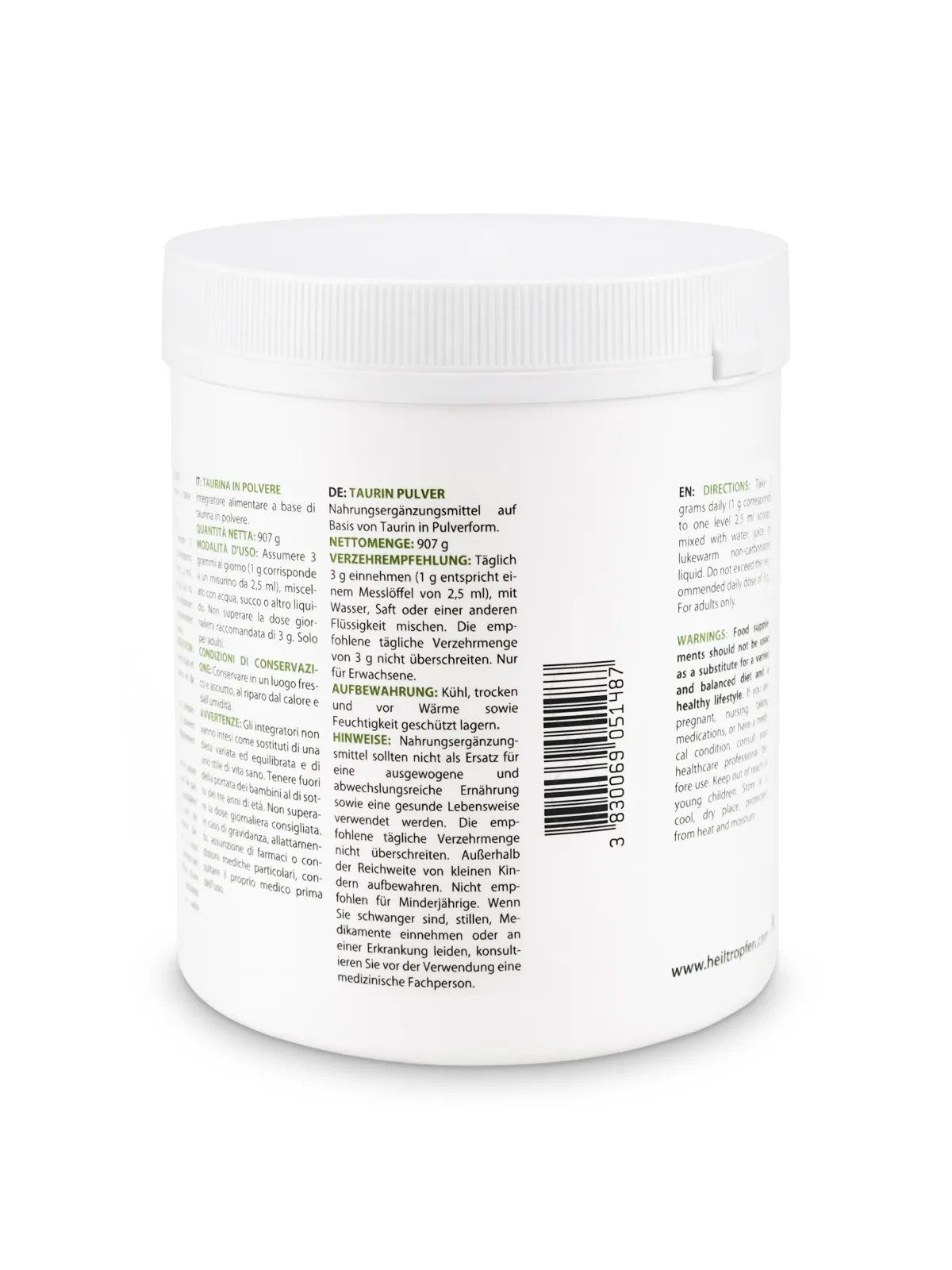 Taurine Powder 907g