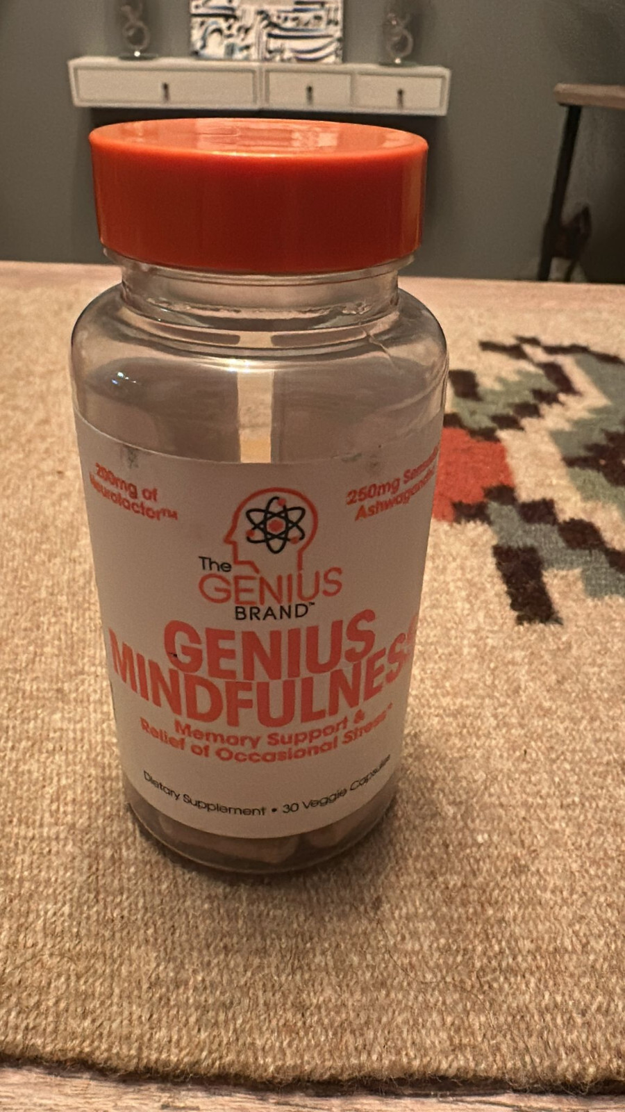 The Genius Brand – Genius Mindfulness Natural Calming Supplement with Ashwagandh
