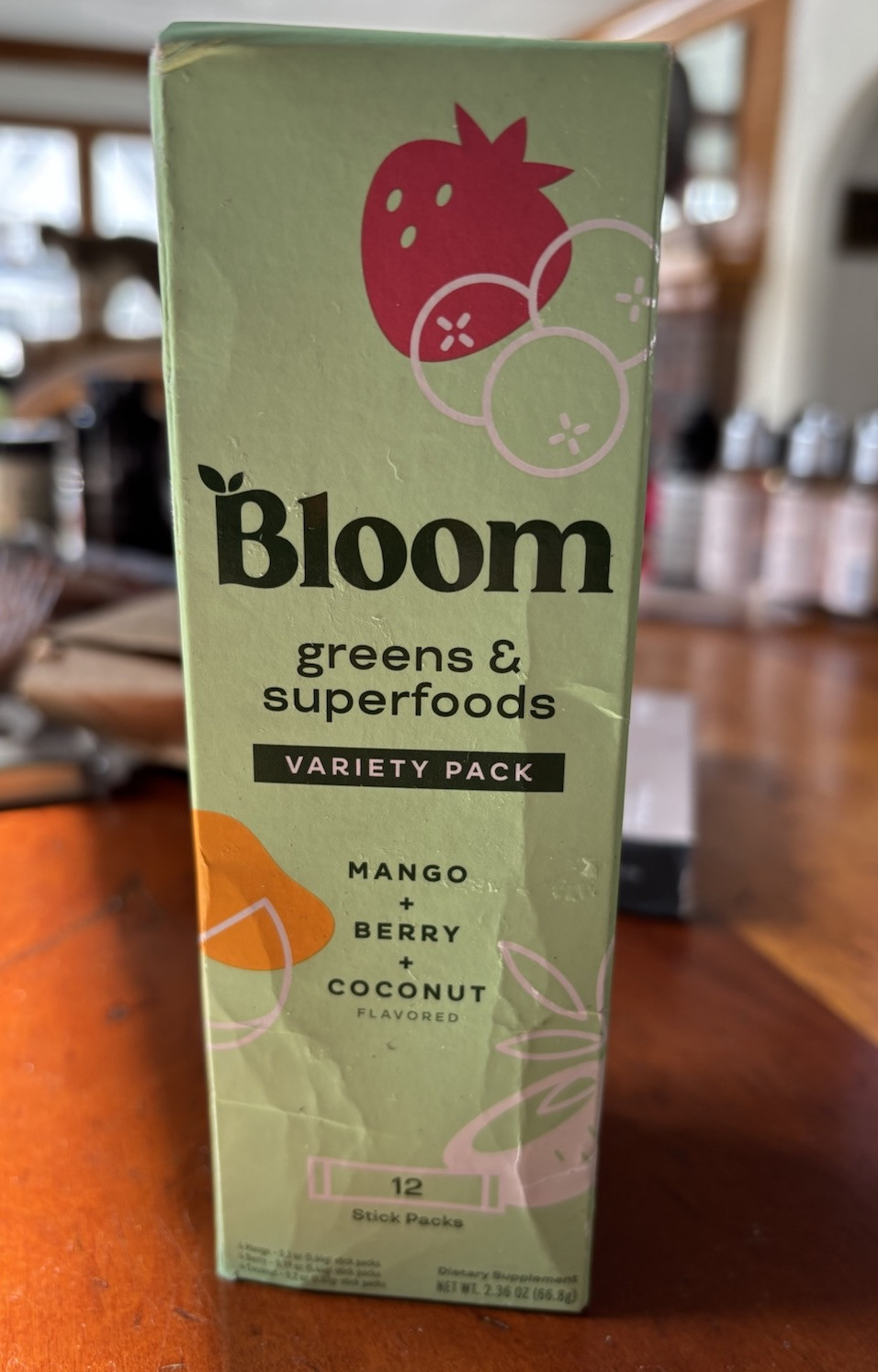Bloom Greens & Superfoods Variety Pack 12 Stick Pack