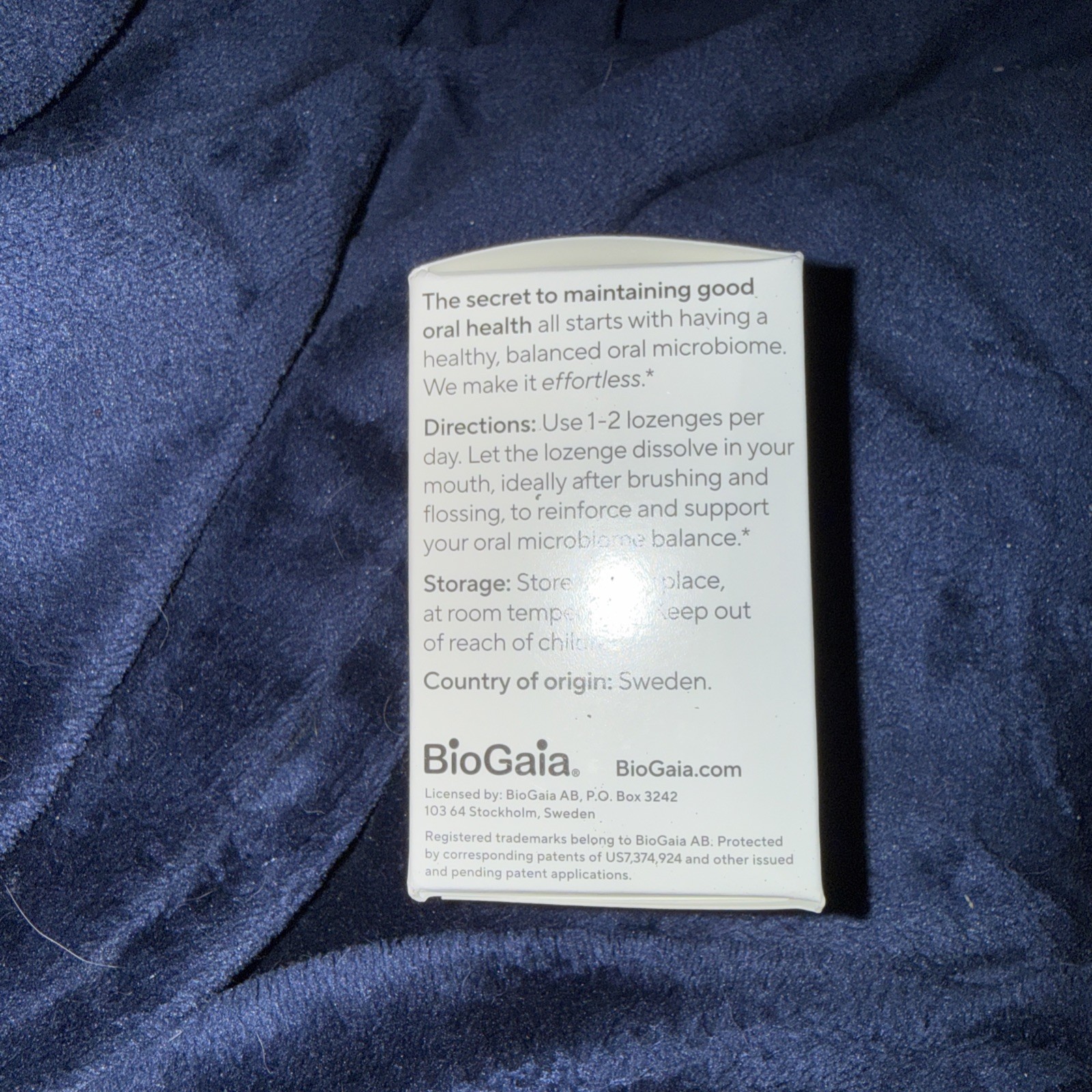 BioGaia Prodentis Fresh Breath Oral Health Probiotic + Zinc 30 Mint Lozenges New