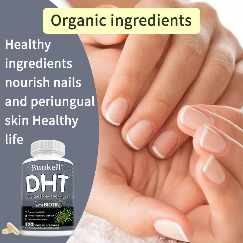DHT Blocker with Biotin – Boosts Hair Growth & New Follicle Growth