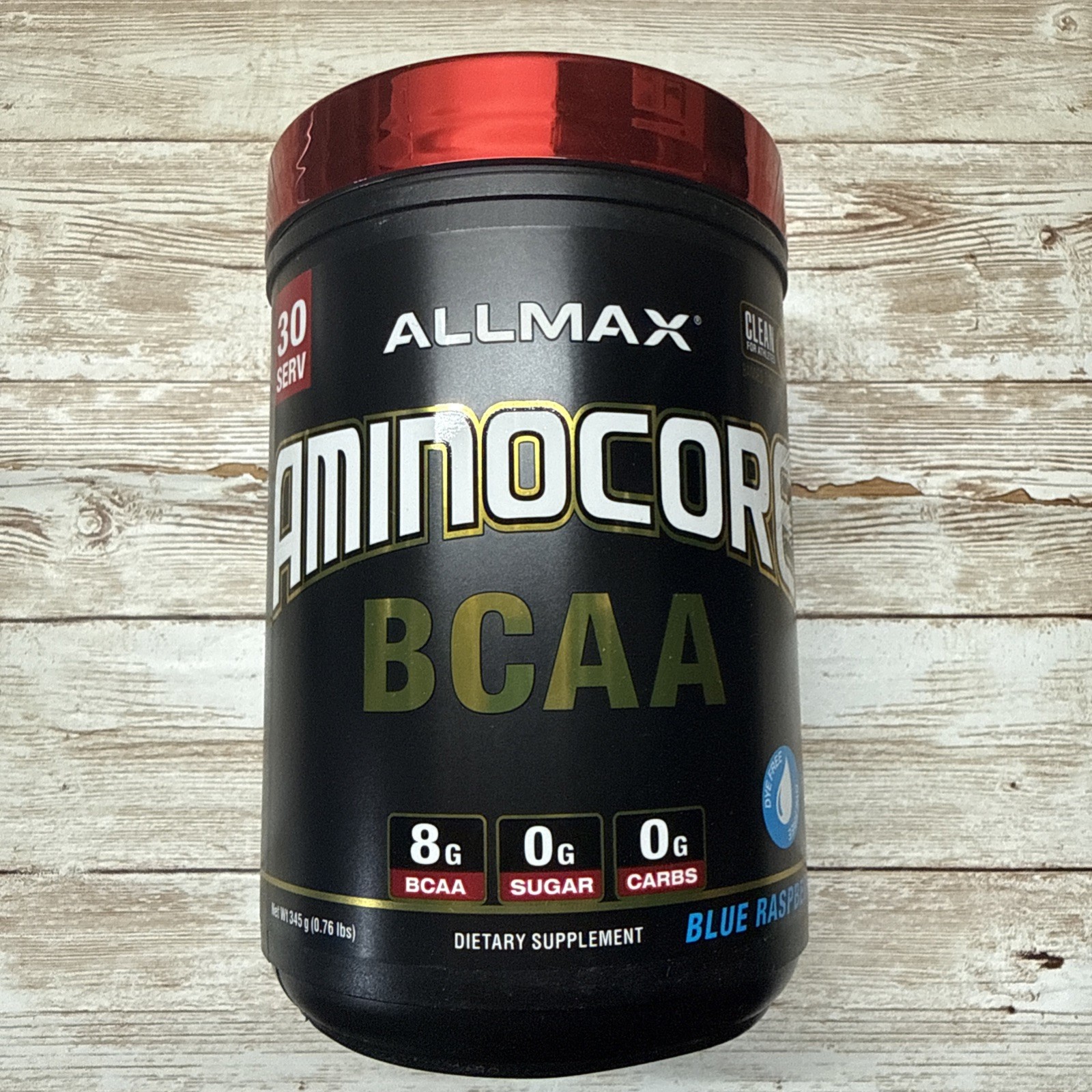 AMINOCORE BCAA, Blue Raspberry, 0.69 lbs (315 g) Sealed Free Shipping