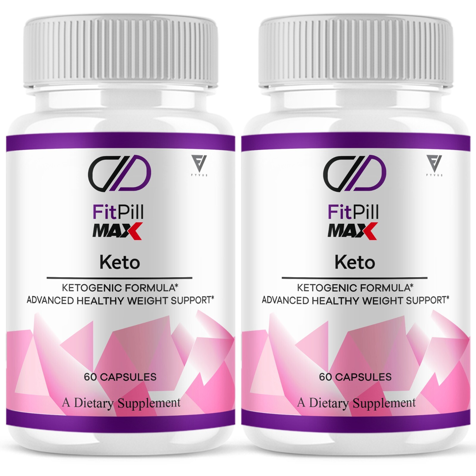(2 Pack) Fitpill Max Keto Supplement, Fitpill Weight Management (120 Capsules)