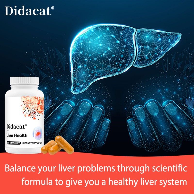 Milk Thistl Liver Supplement,Triple Herbal Blend for Liver Detox 30~120 Capsules
