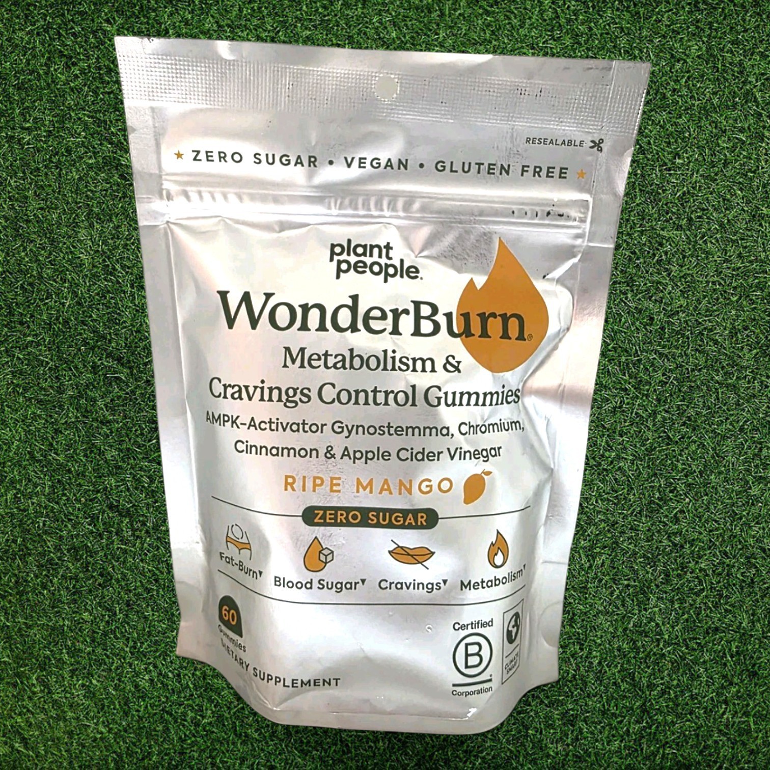 Plant People Wonder Burn Metabolism Craving Gummies 60Ct