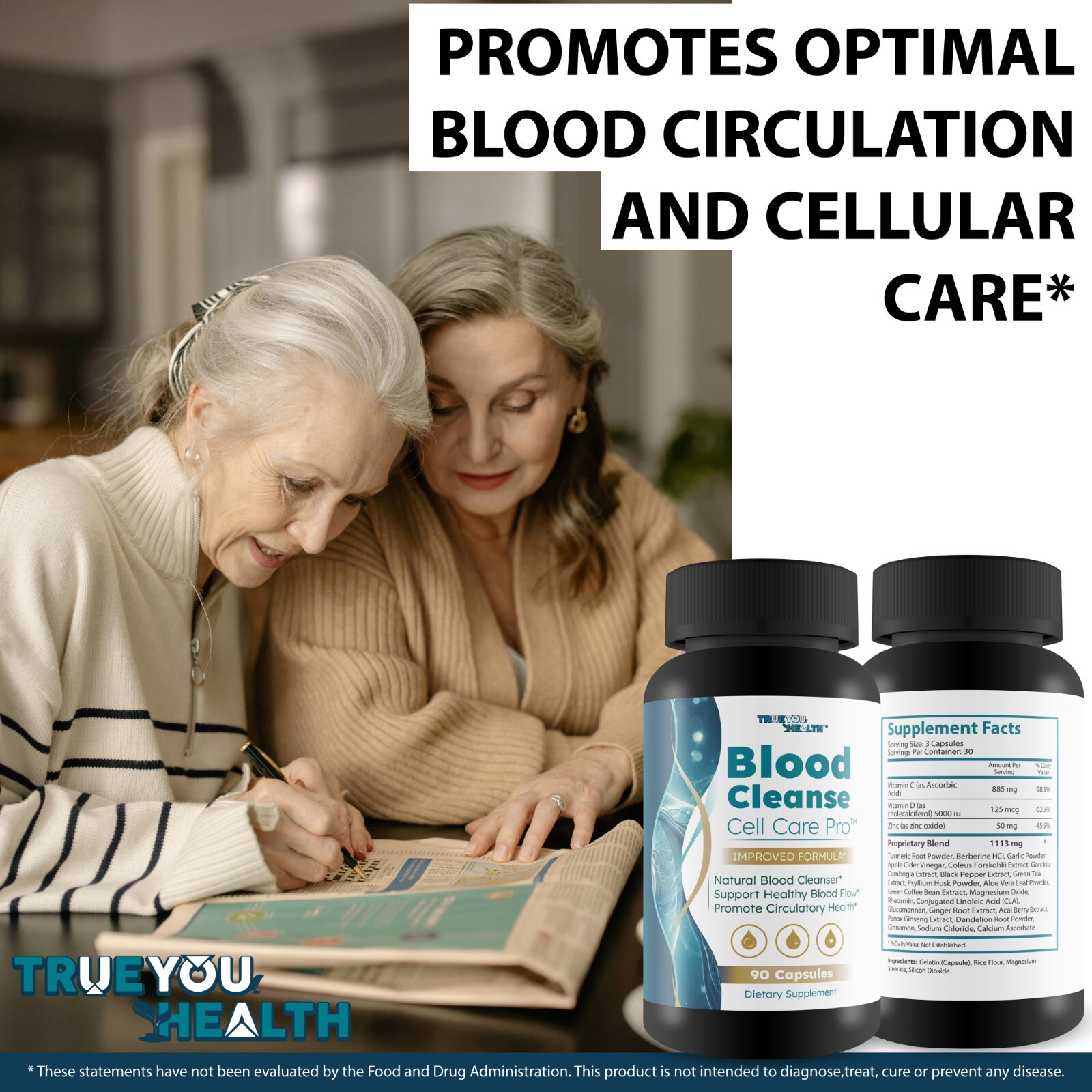 Blood Cleanse Cell Care Pro – Improved Formula – Our Best Blood Cleanse Detox