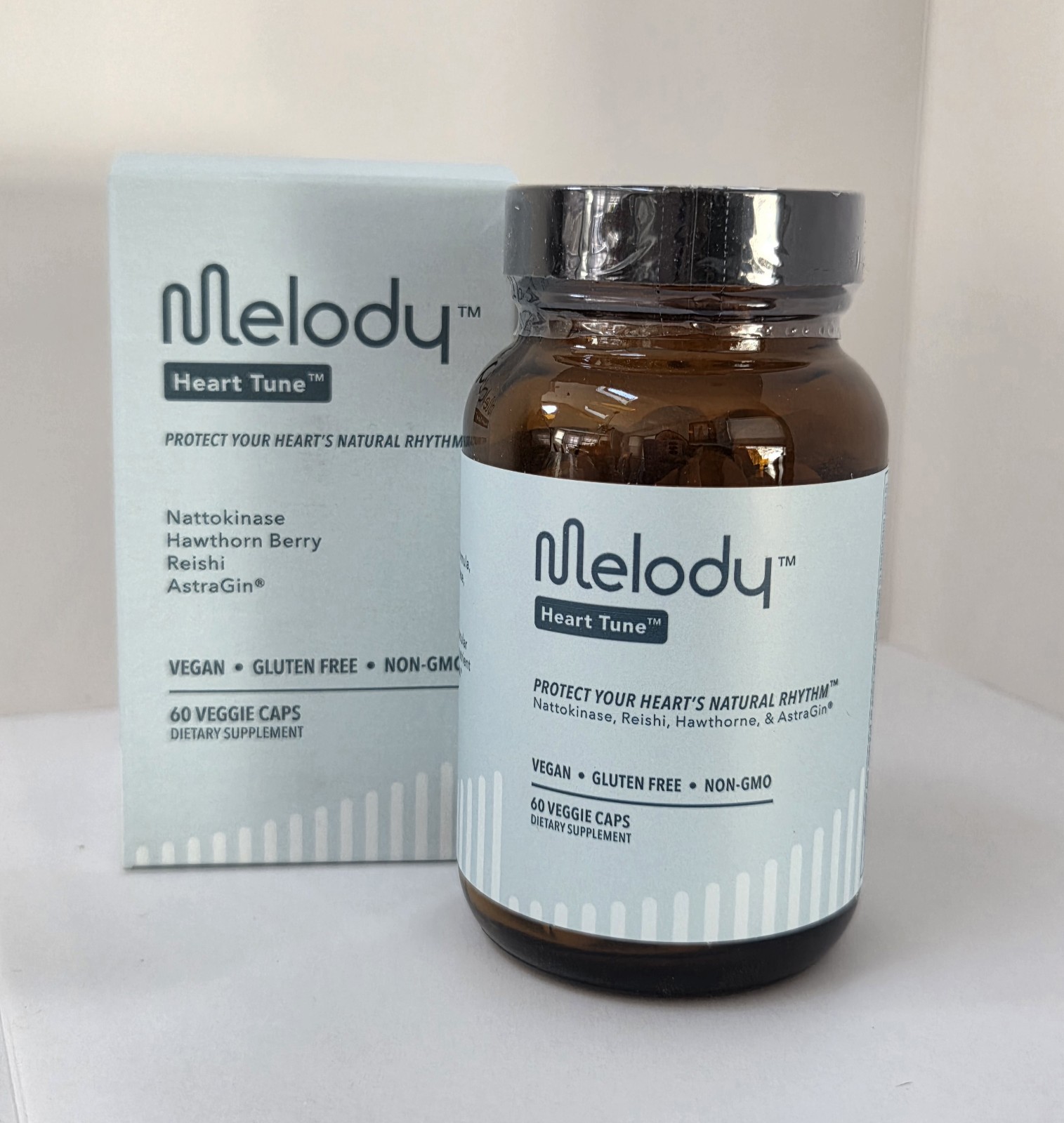 Melody Heart Tune 4-in-1 Blood Pressure Support Supplements Nattokinase Capsules