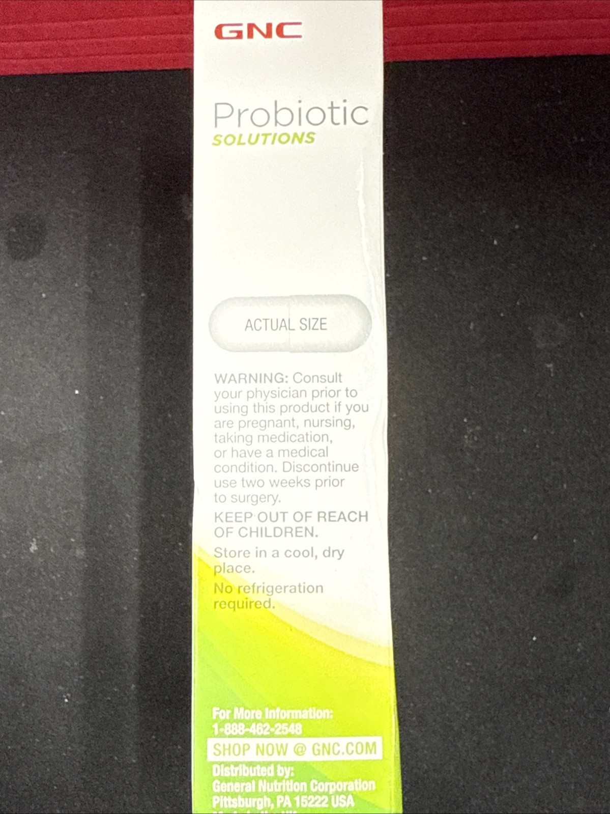 GNC Probiotic Solutions Men’s | Clinically Studied Multi-Strain, 30 Capsules