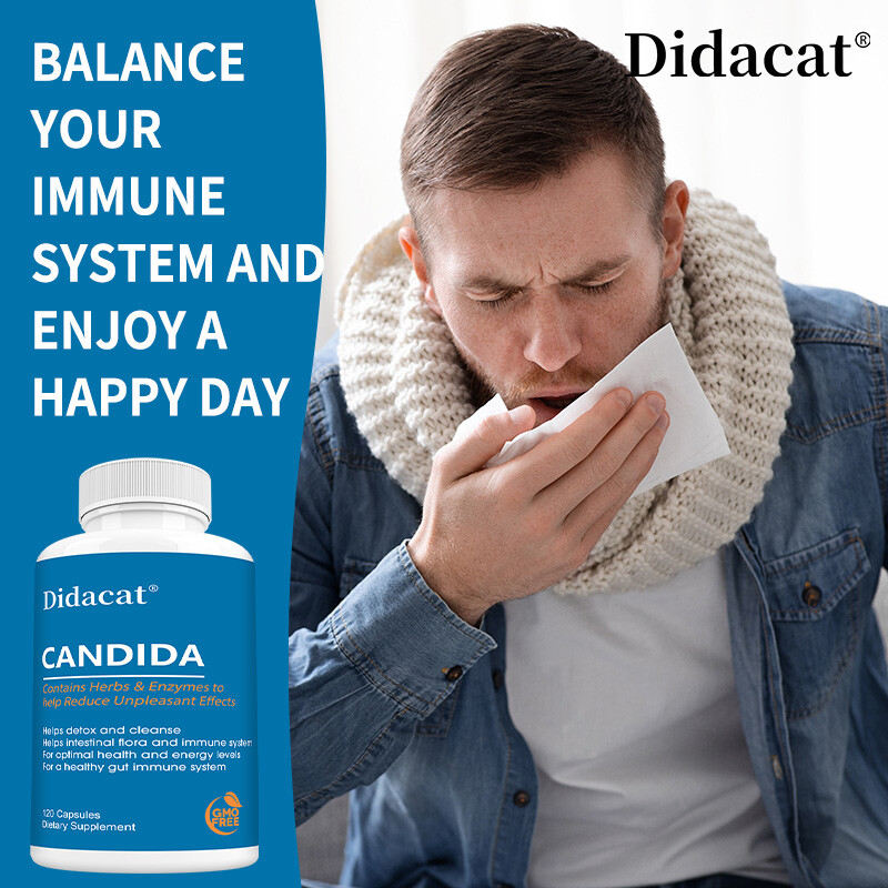 Candida Cleanse Capsules – Improve intestinal flora, detoxify and cleanse