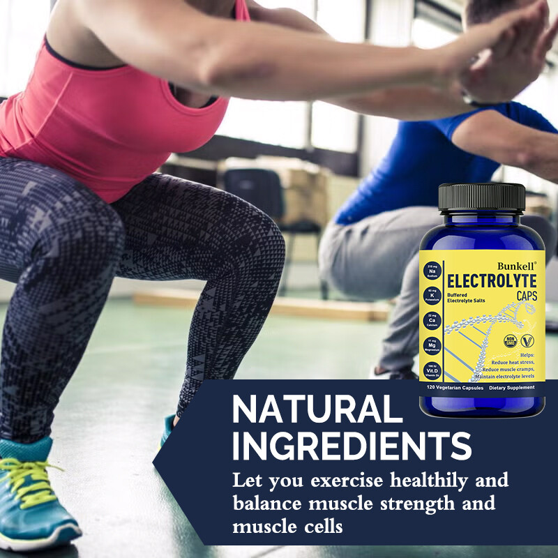 Electrolyte Caps | Vegetarian | Non-GMO, and Gluten Free Hydration Supplement