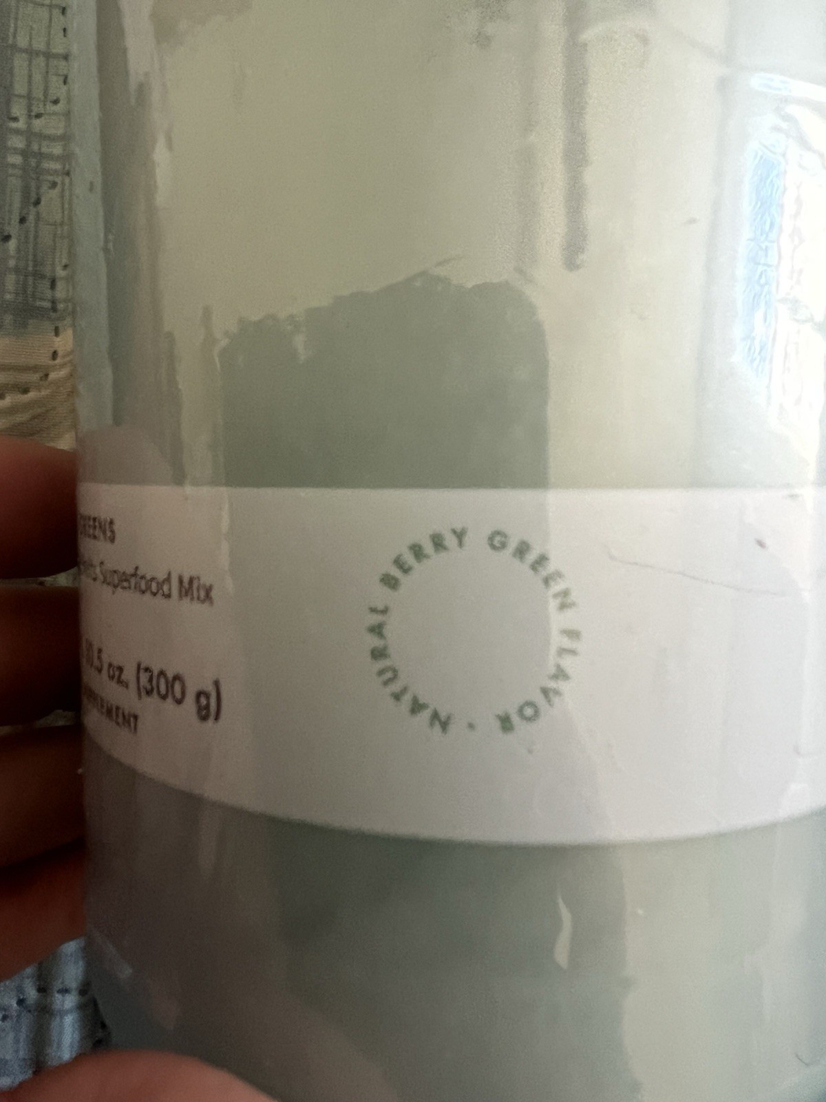 Monat Total Greens Superfood Mix Natural Berry Gr Flavor 10.5 oz NEW Exp 7/2026