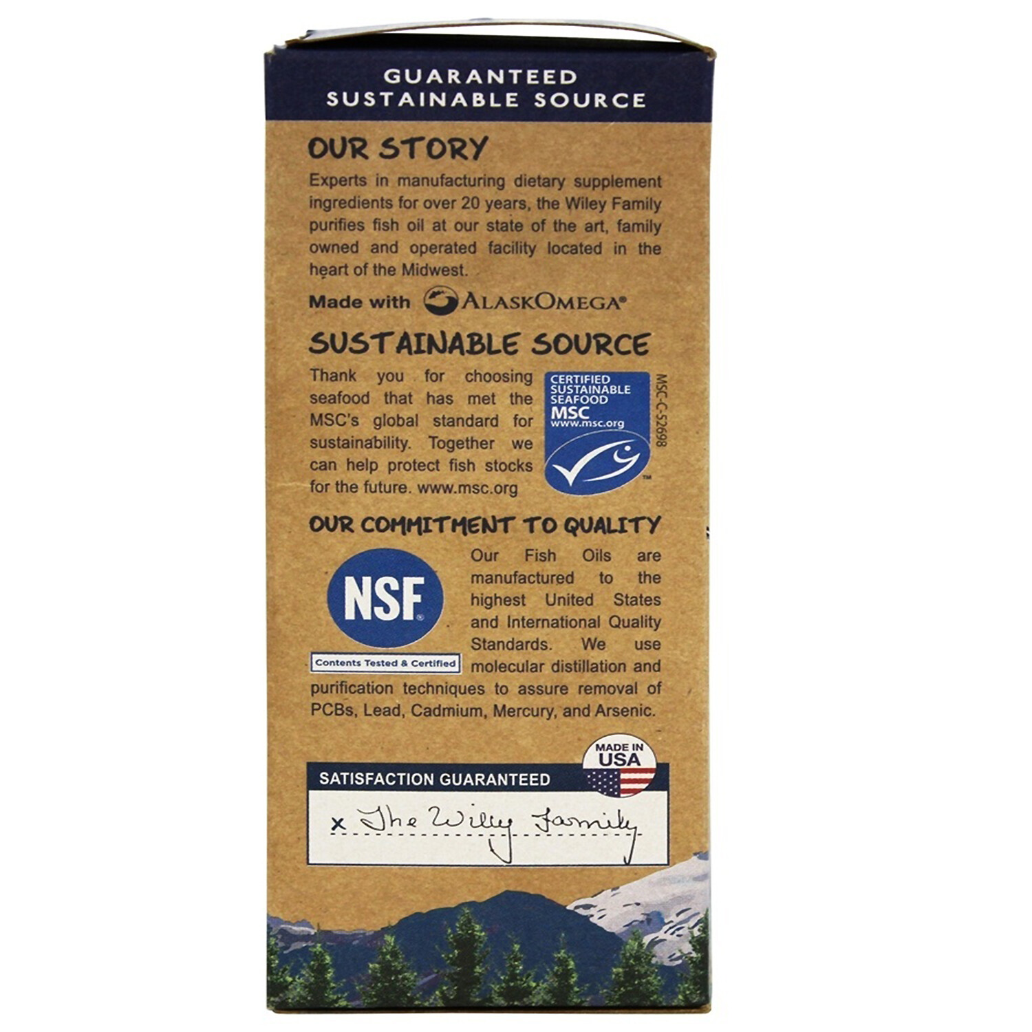 Wiley’s Finest Wild Alaskan Fish Oil Peak Omega-3 Liquid, Lemon, 8.45 Ounces