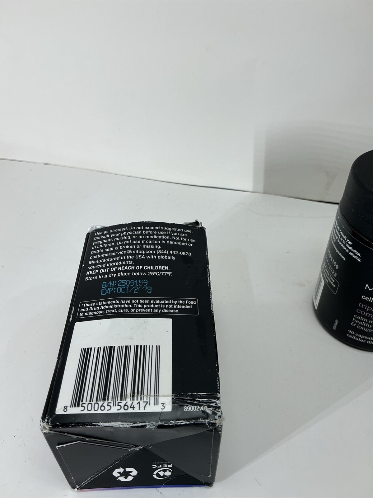MitoQ Triple Magnesium Complex 90 Capsules Magnesium Glycinate Taurate Orotate