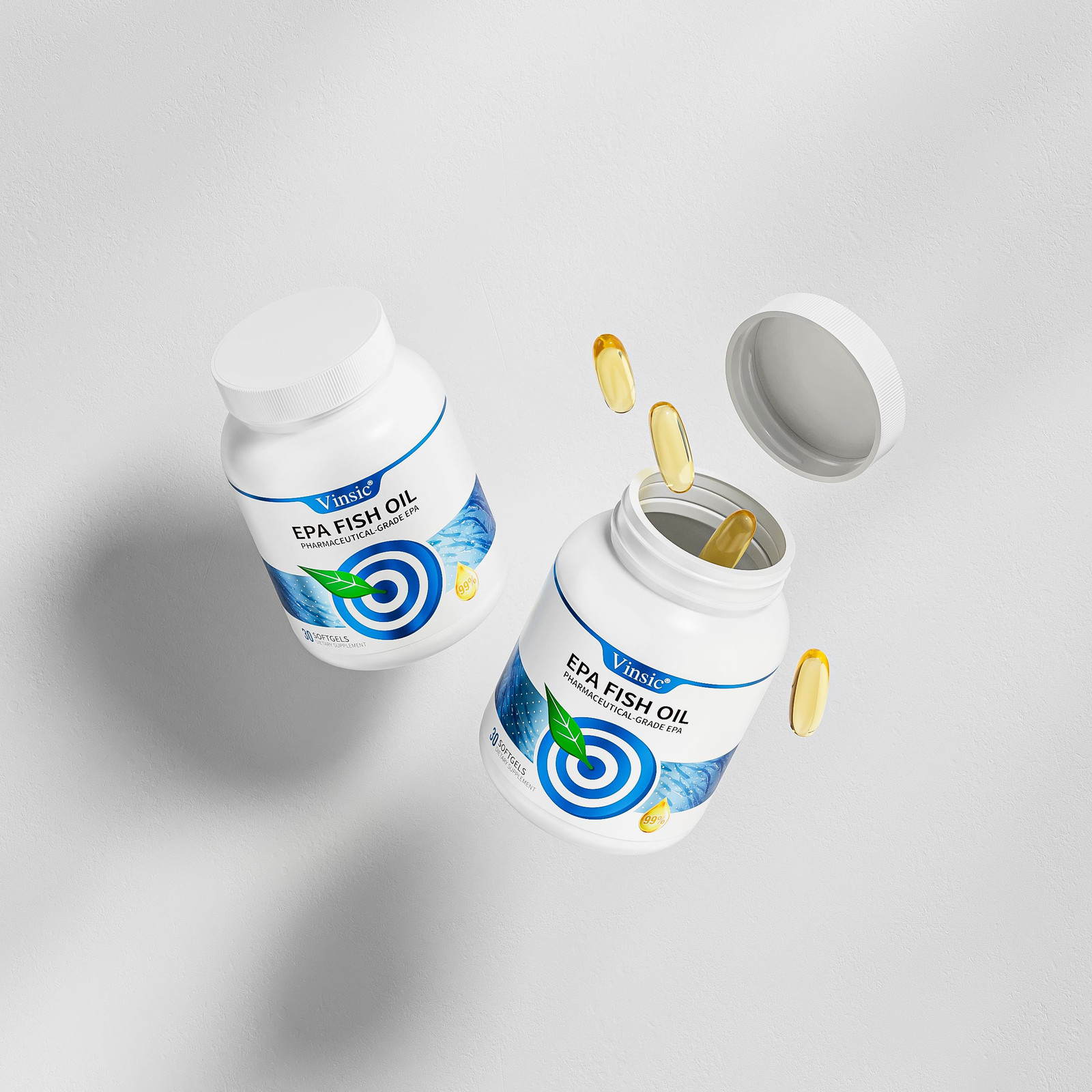 Premium EPA ≥99% Purity Fish Oil – KD Pharma Extracted, Pharmaceutical Grade