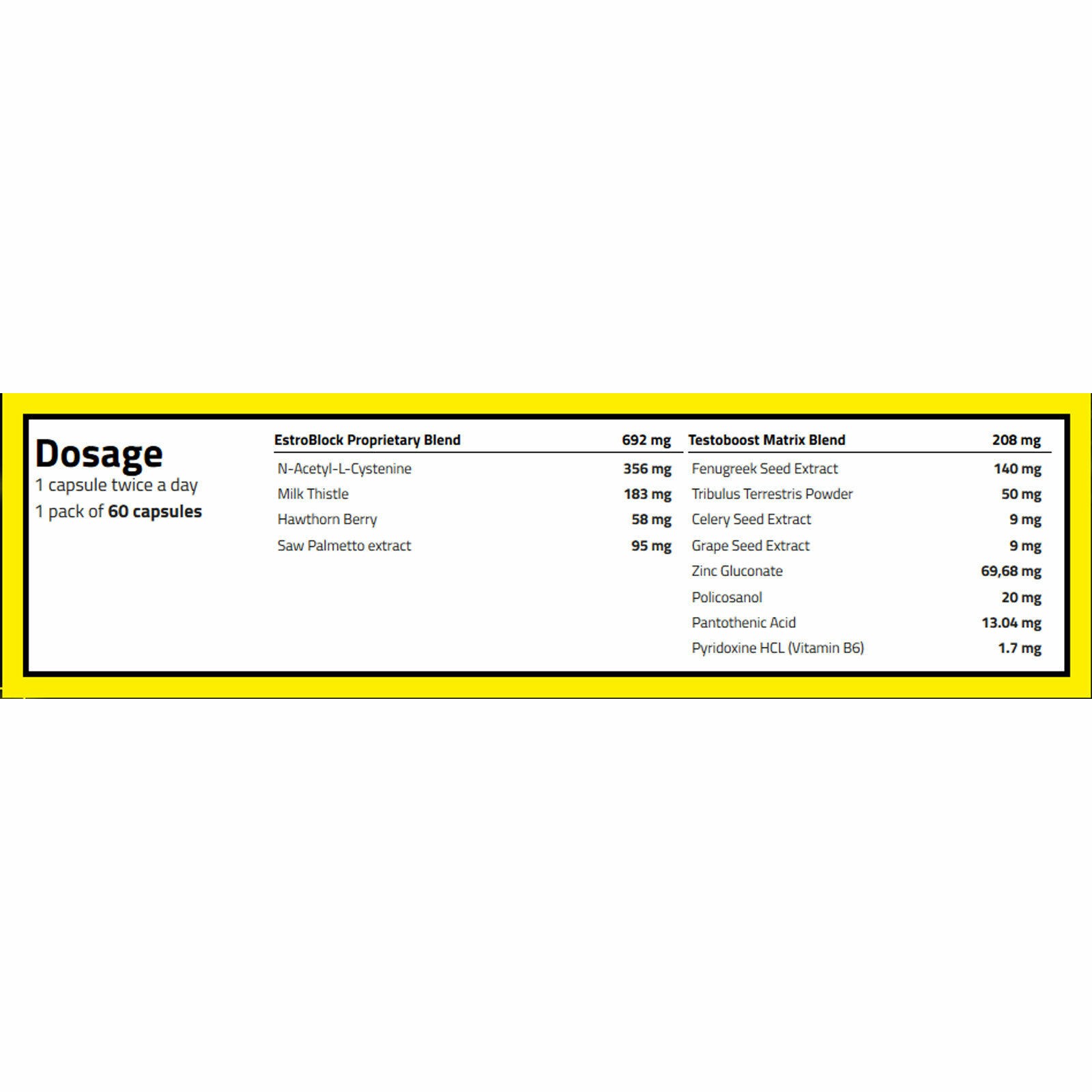 CERBERUS + SOMATODROL – Natural Testo-Booster Endurance Regeneration Strength