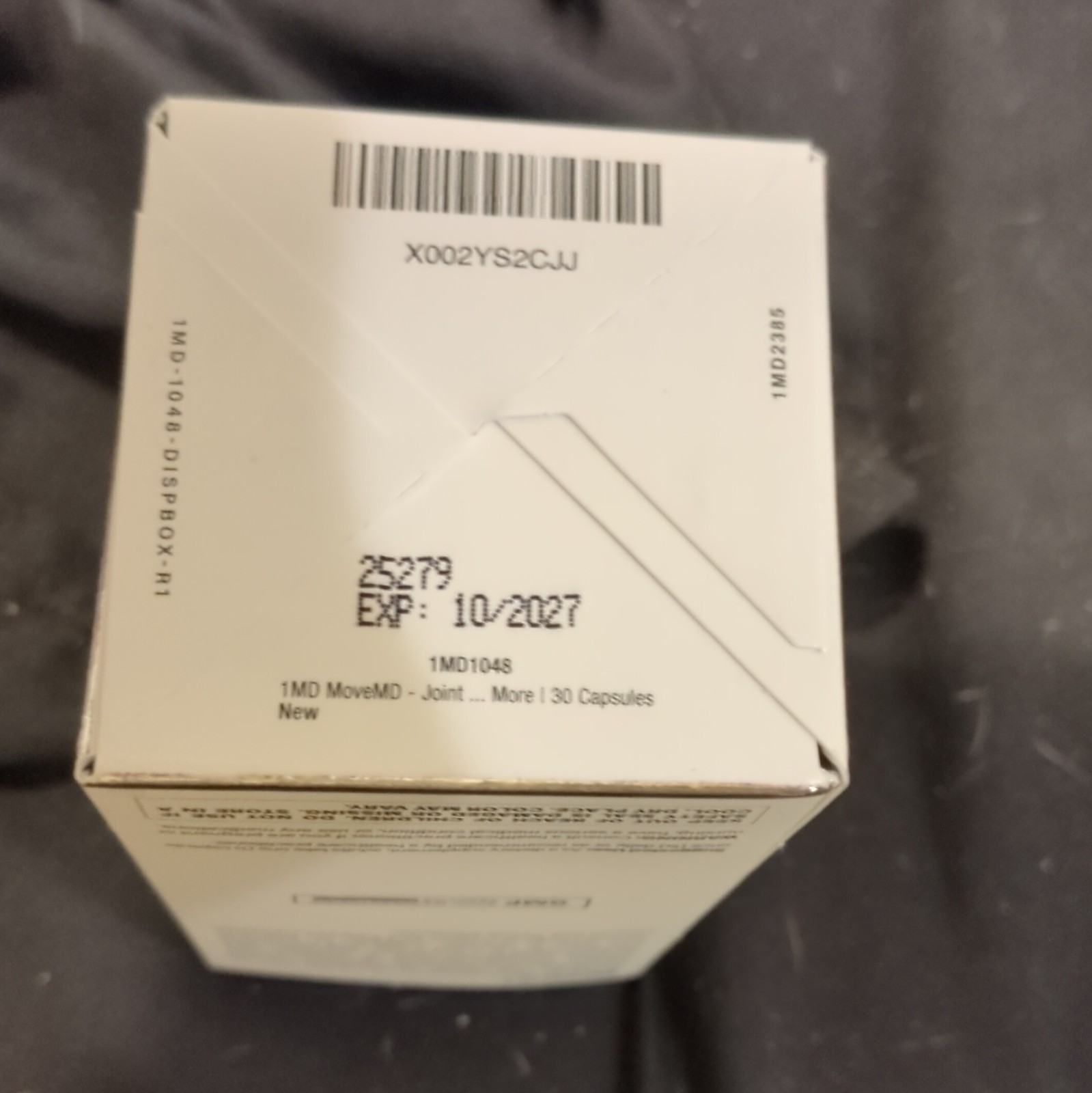 1MD Nutrition MoveMD Joint Support 30 Capsules Wheat/Dairy Free Exp 10/2027