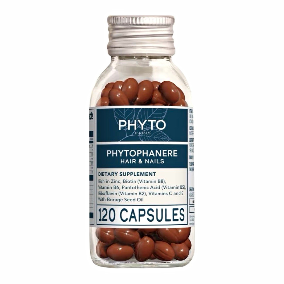 PHYTO Phytophanere Hair Growth & Nail Health Supplement, 120 Capsules