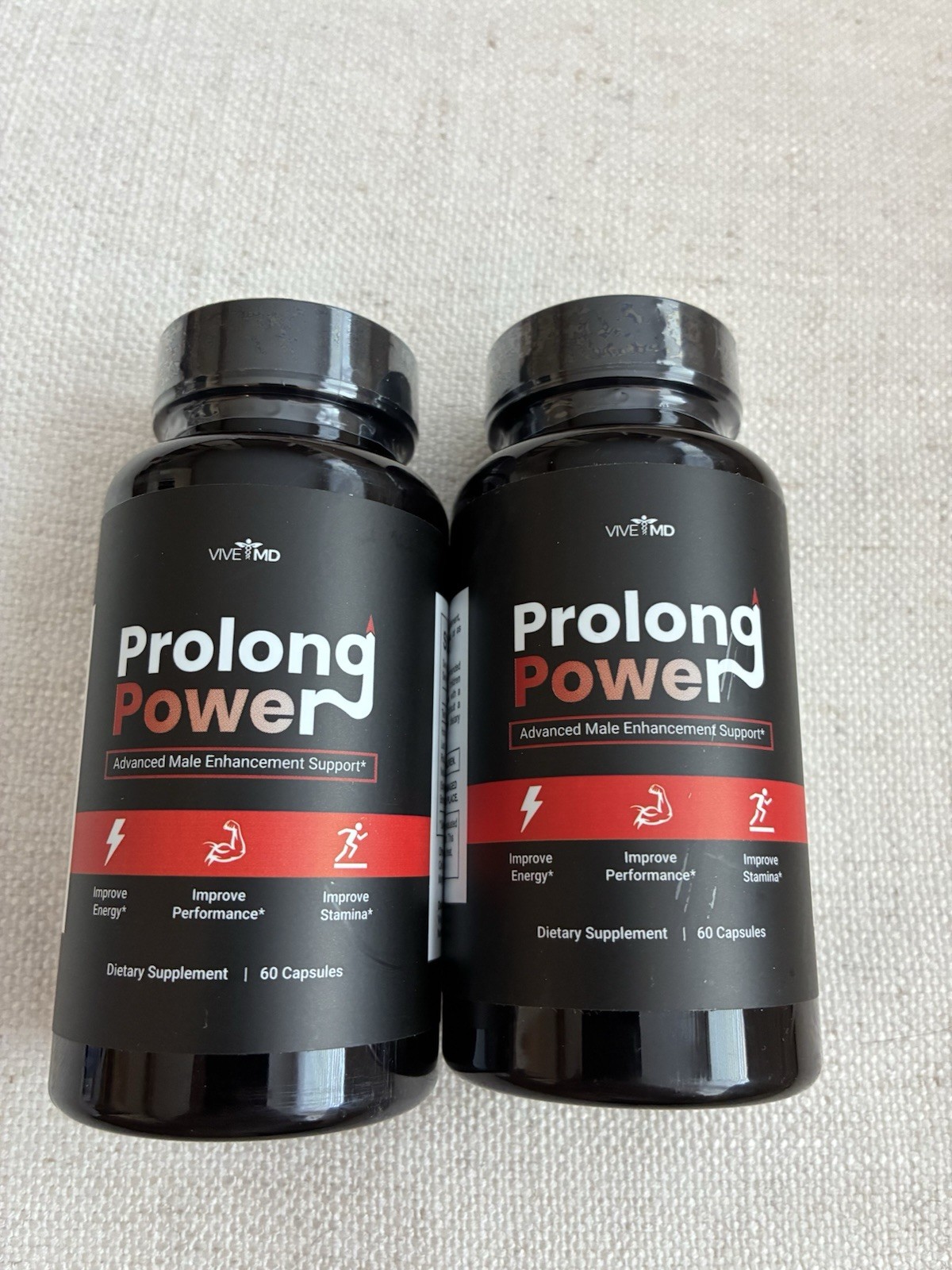 2 PACK Prolong Power 60 Capsules x 2 Exp 08/2026 NEW/SEALED