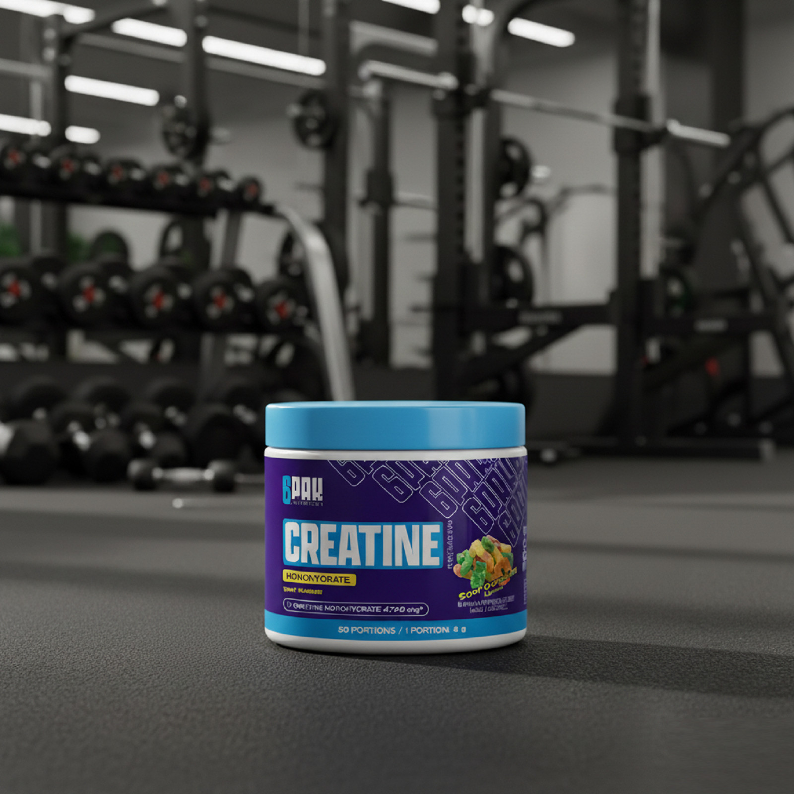 CREATINE – 300g – with taurine – 4700mg – strength, power, muscle mass, recovery