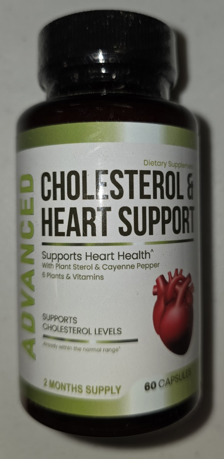 NutraPro Advanced Cholesterol & Heart Health Support Supplement 60 Capsules 0627