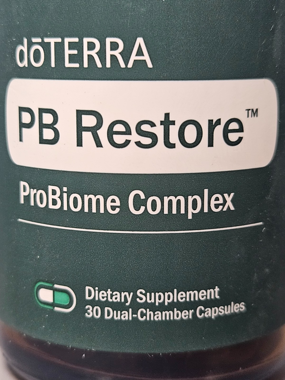 doTERRA PB Restore ProBiome Complex 30 Capsules – New & Sealed Exp 12/2027