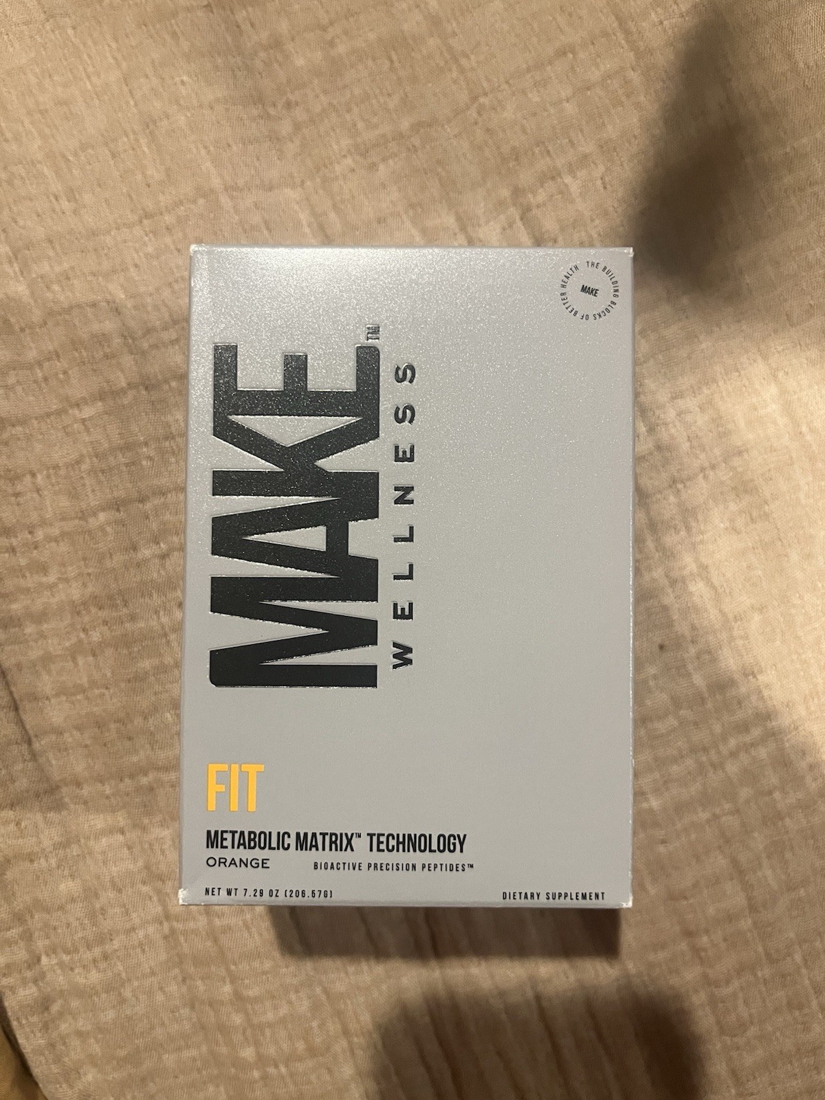 NEW Make Wellness FIT Peptide – 30 Sachet – Orange Flavored