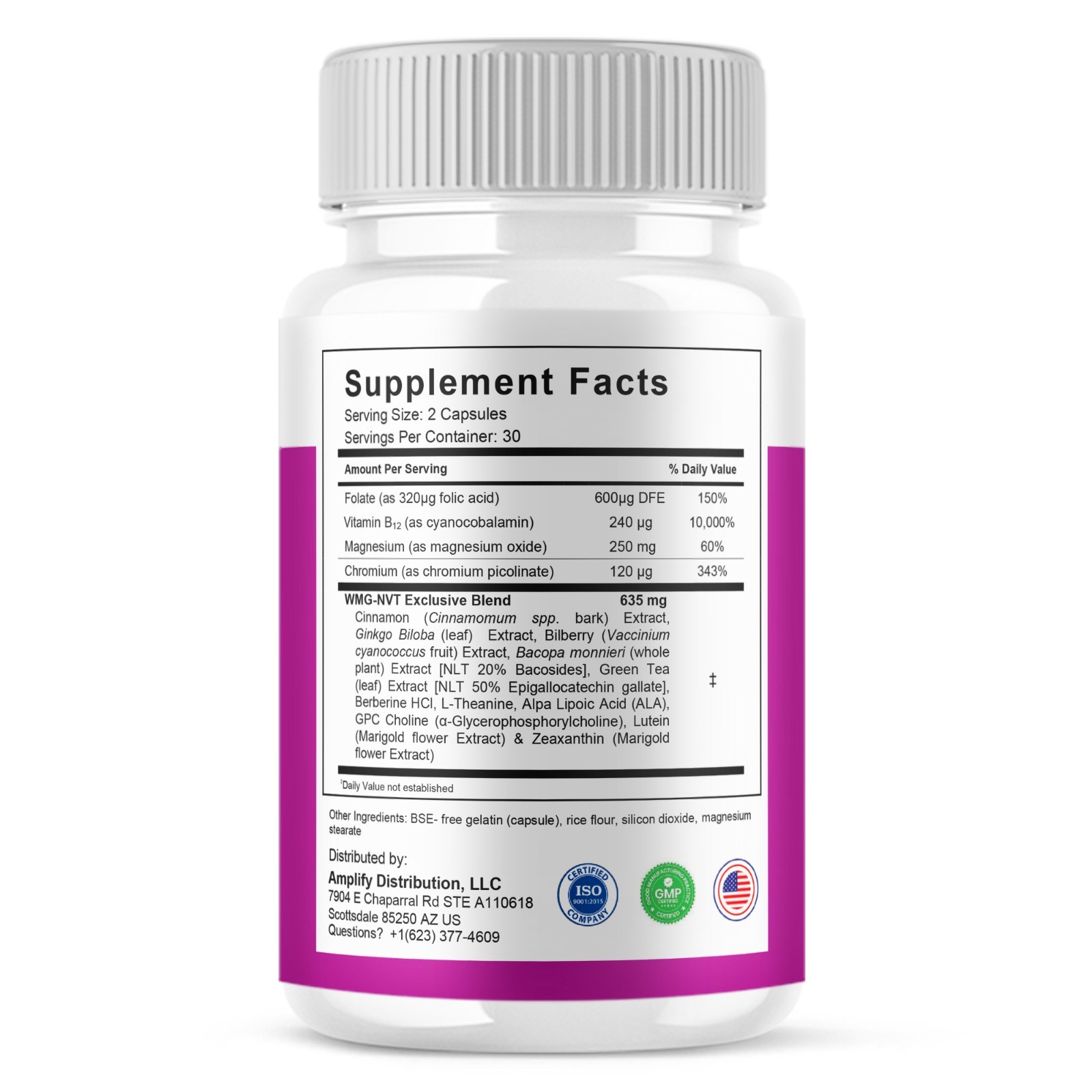 (5 Pack) Slim Force Advanced, SlimForce Weight Management Support (300 Capsules)