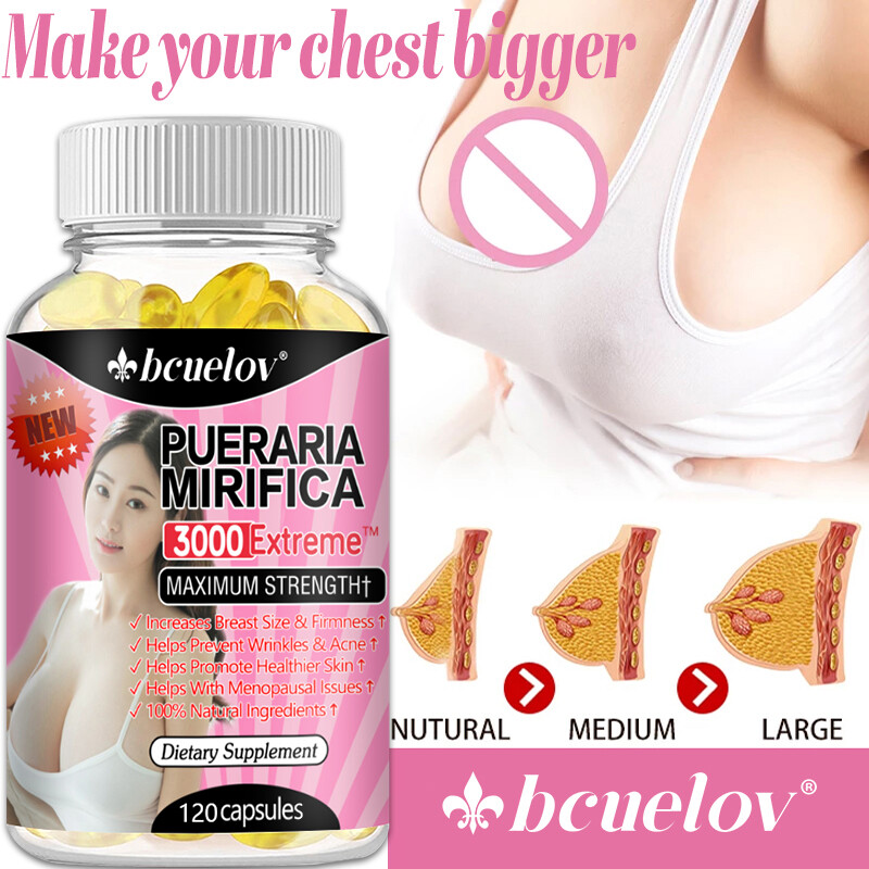 Pueraria Mirifica Supplement Strengthens Breast Tissue Enhances Female Curves