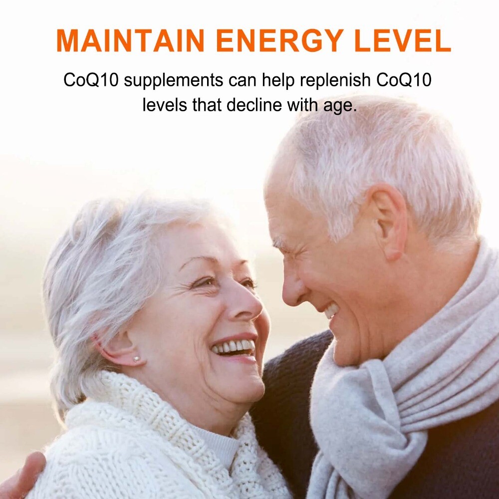 CoQ10 400mg, 120 Capsules, Non-GMO (Coenzyme Q10) Gluten Free/ NON GMO