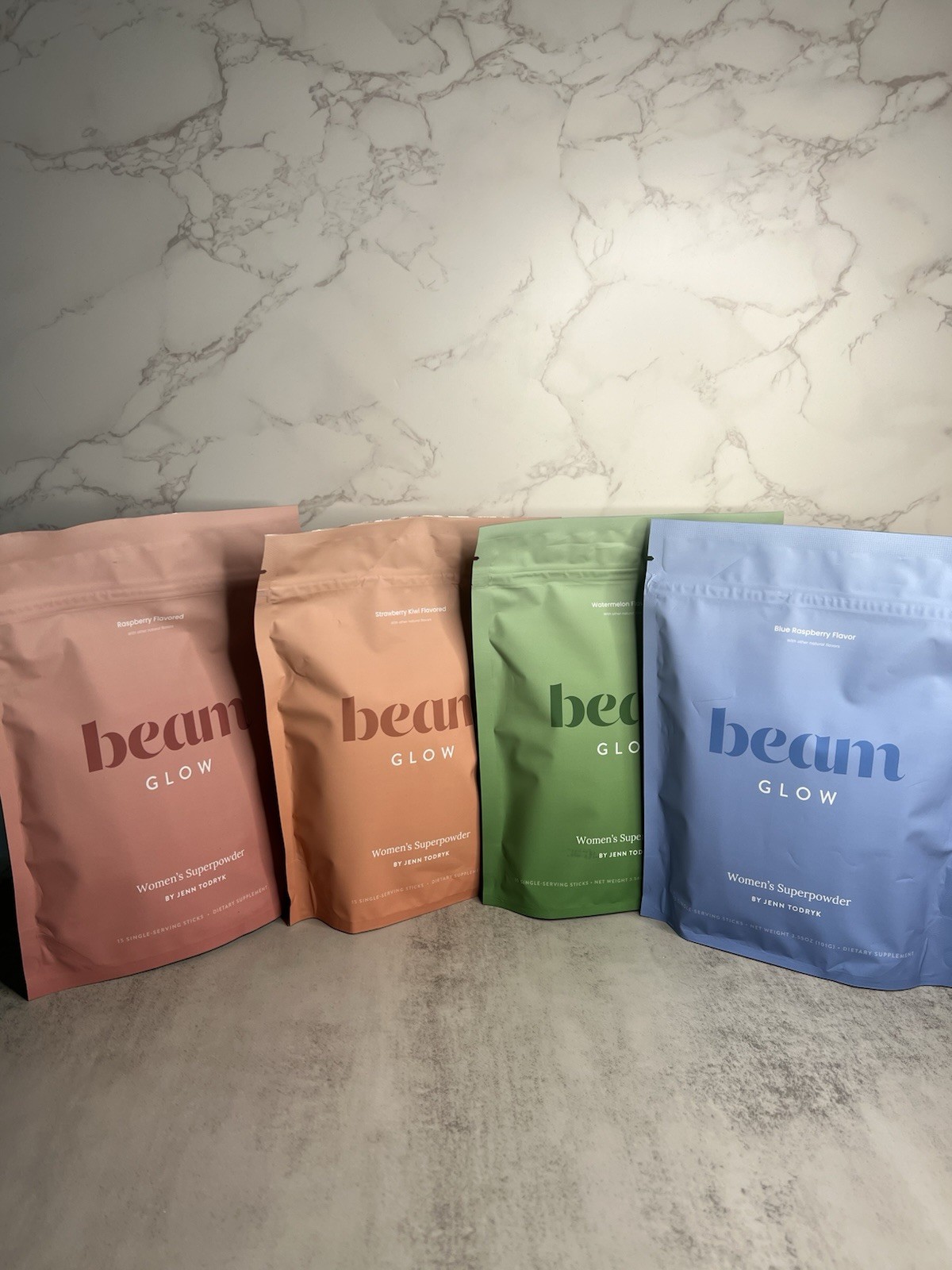 beam Glow Women’s Superpowder BUNDLE Four Pack 15 Sticks 3.55 oz Exp 11/2027