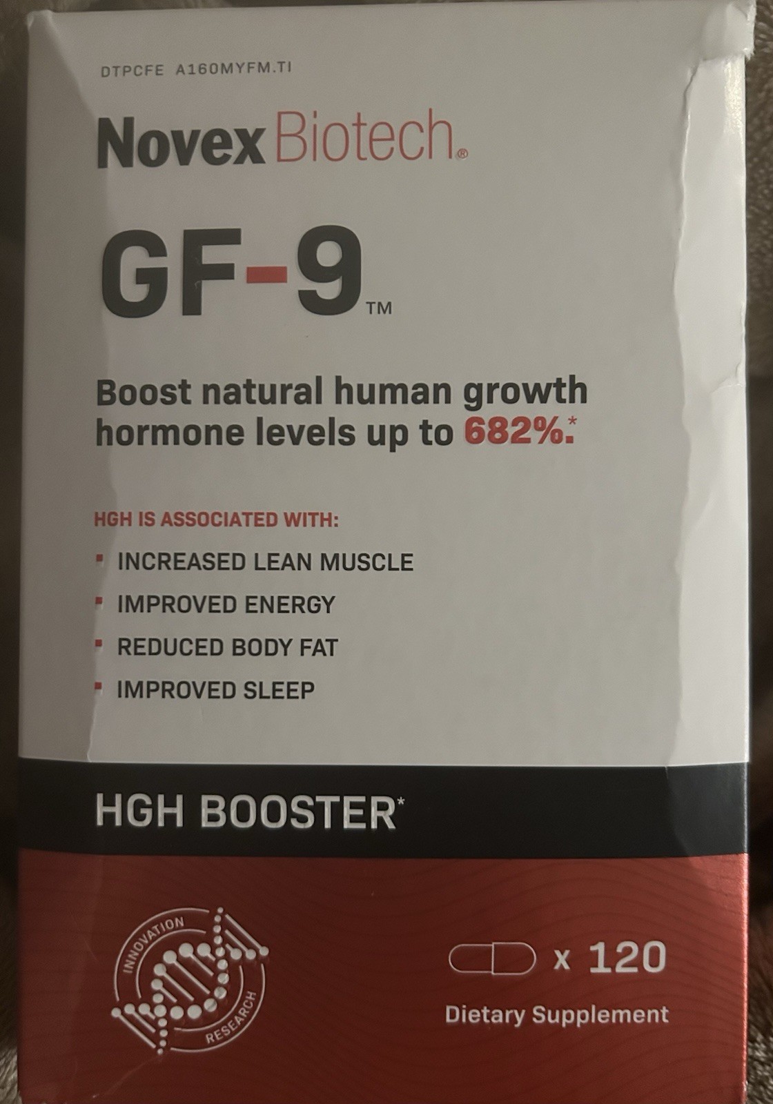 Novex Biotech GF-9 Dietary Supplement – 120 Capsules