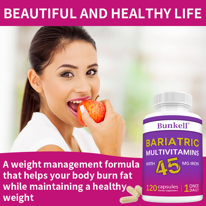 Bariatric Multivitamin | 45mg | FAT BURNER Weight Loss Capsules