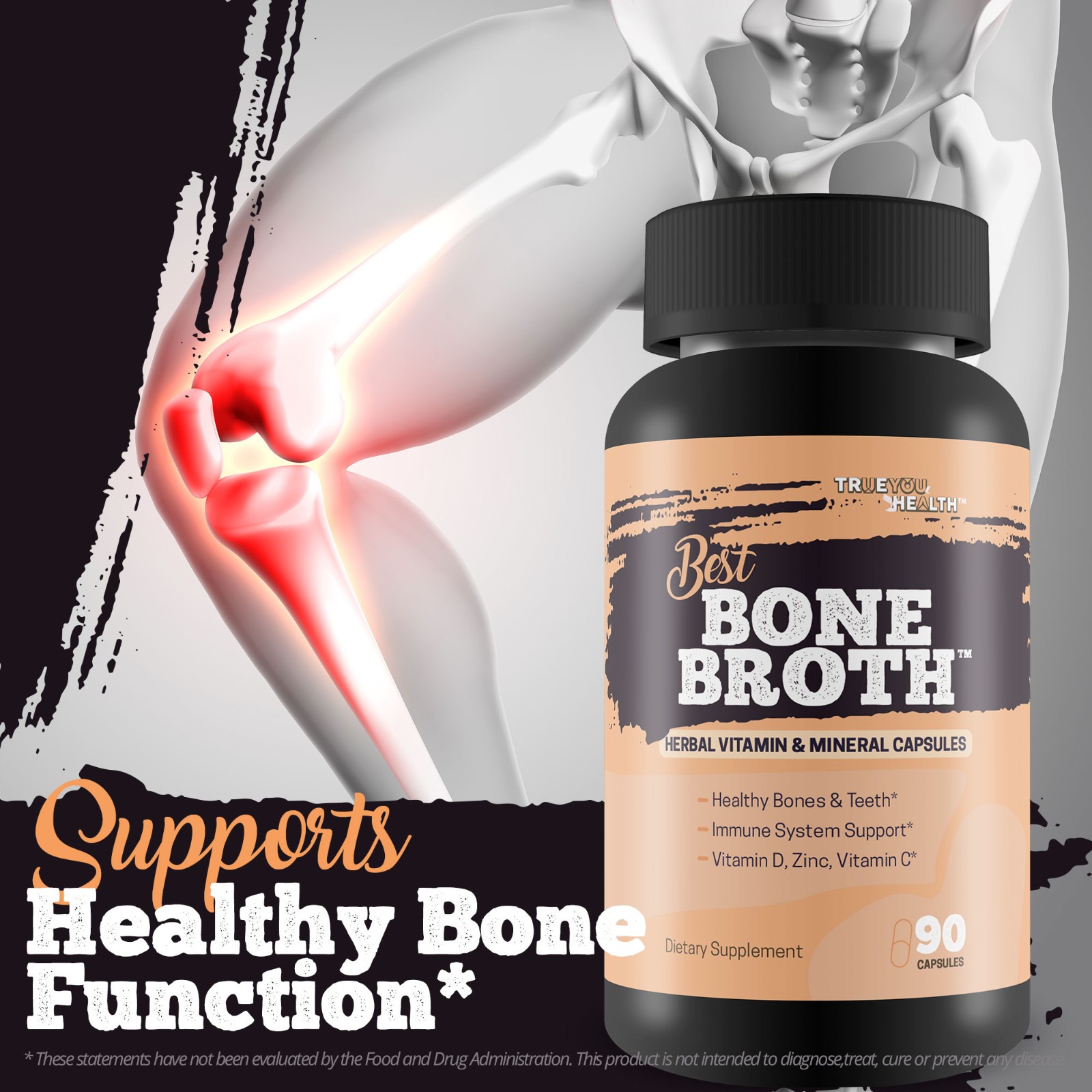 Best Bone Broth Capsules – Bone Health & Immunity Supplement